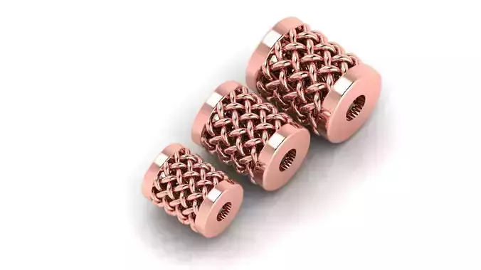 3 size beads or balls or jewellery accessories 3D print model