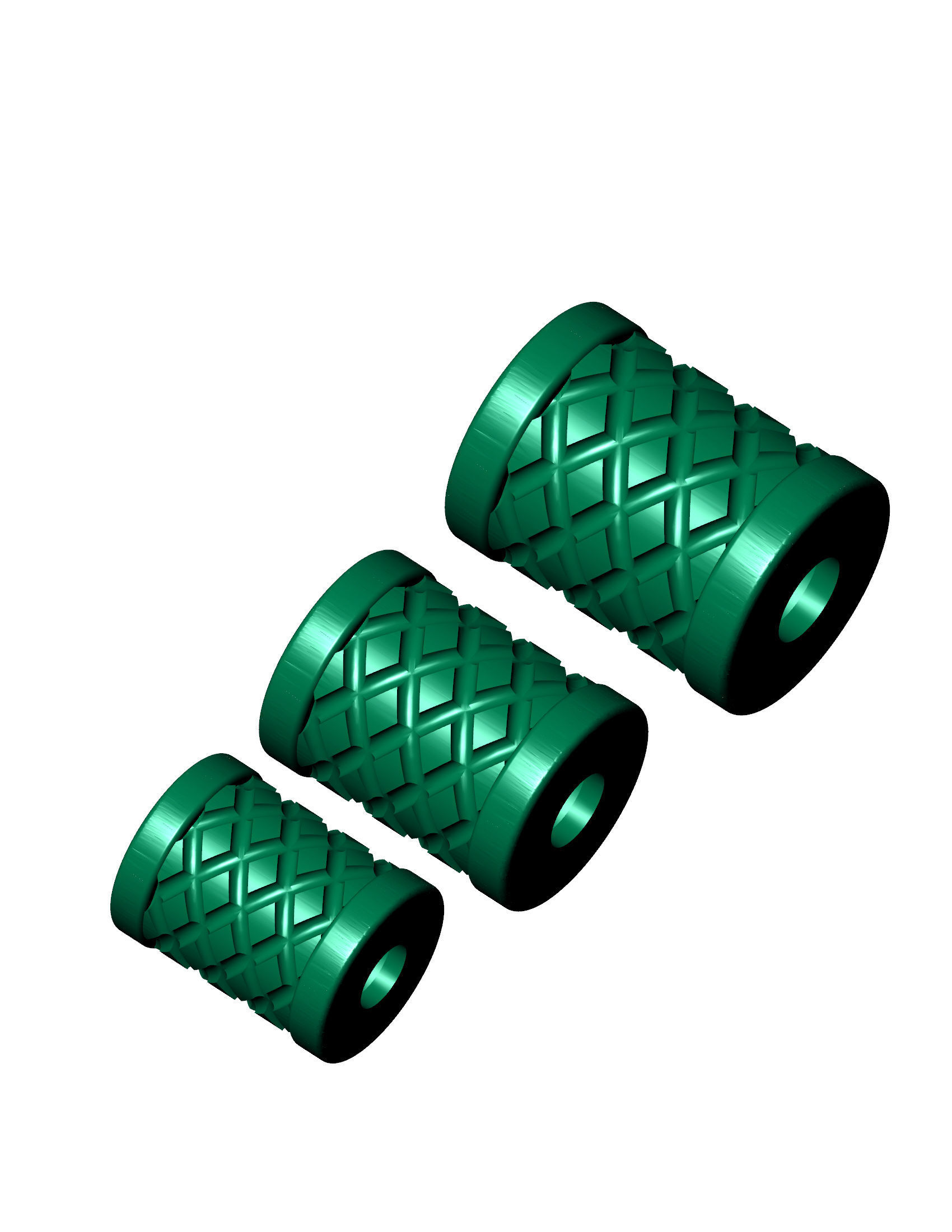 3 size beads or balls or jewellery accessories 3D print model_1