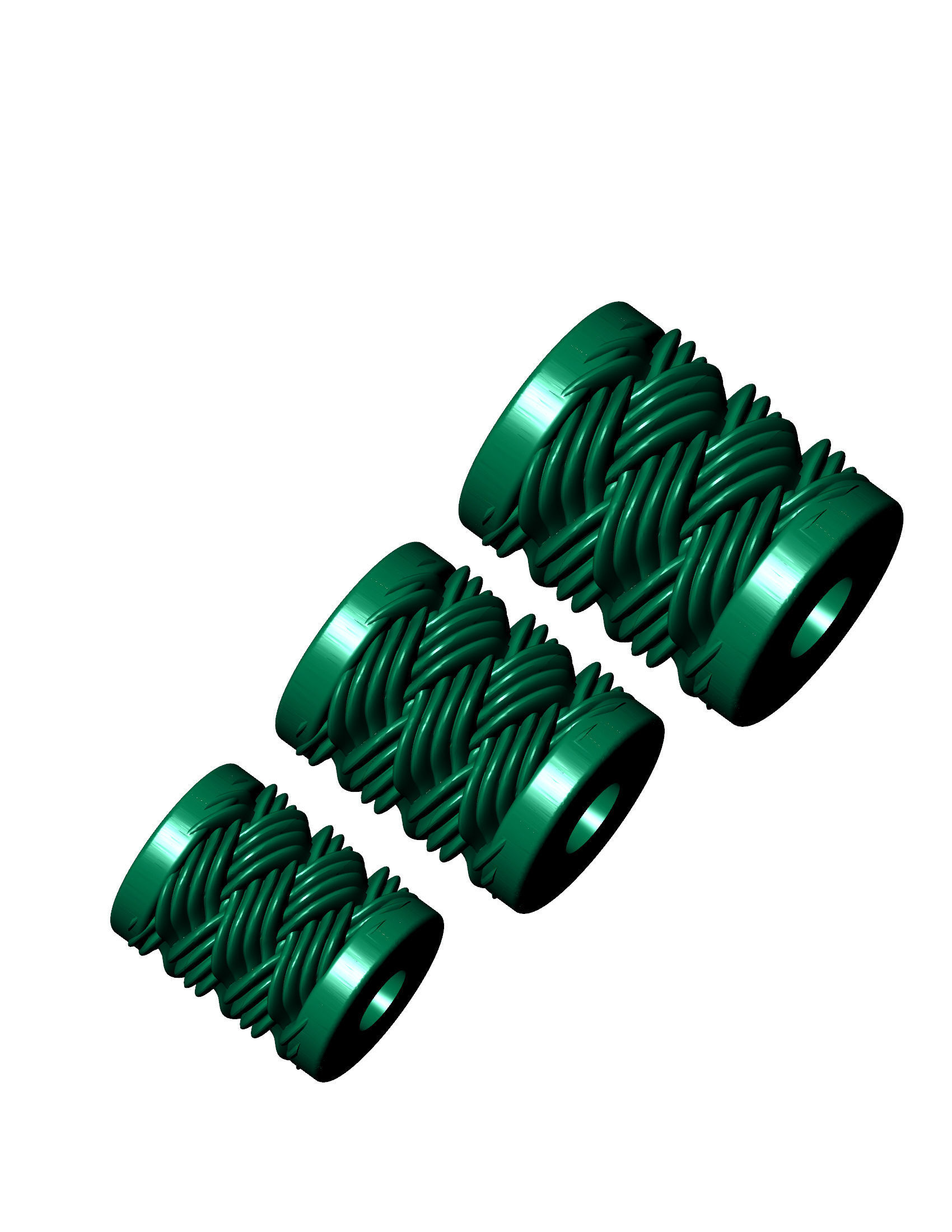 3 size beads or balls or jewellery accessories 3D print model_2