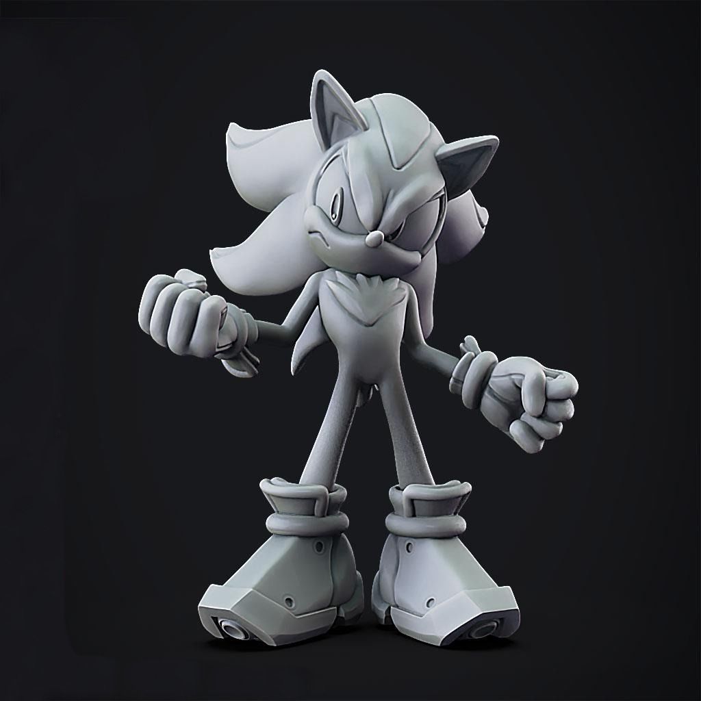 Shadow The Hedgehog Sonic Adventure 2 3D model 3D printable | CGTrader