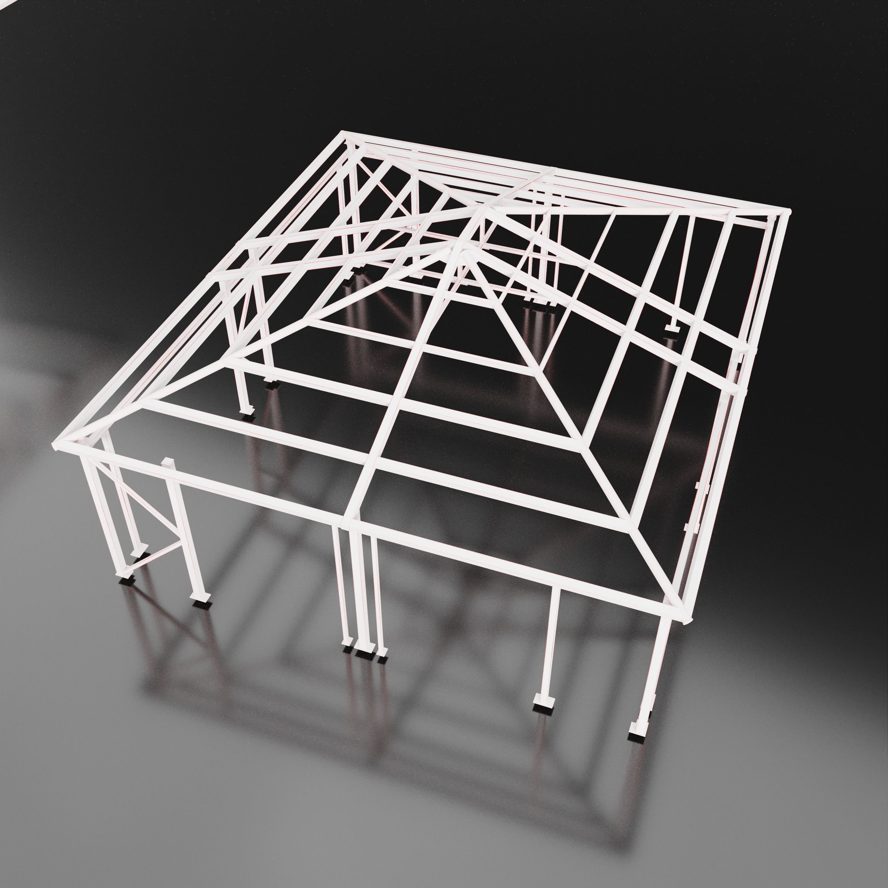 Roof Metal 3D model_7