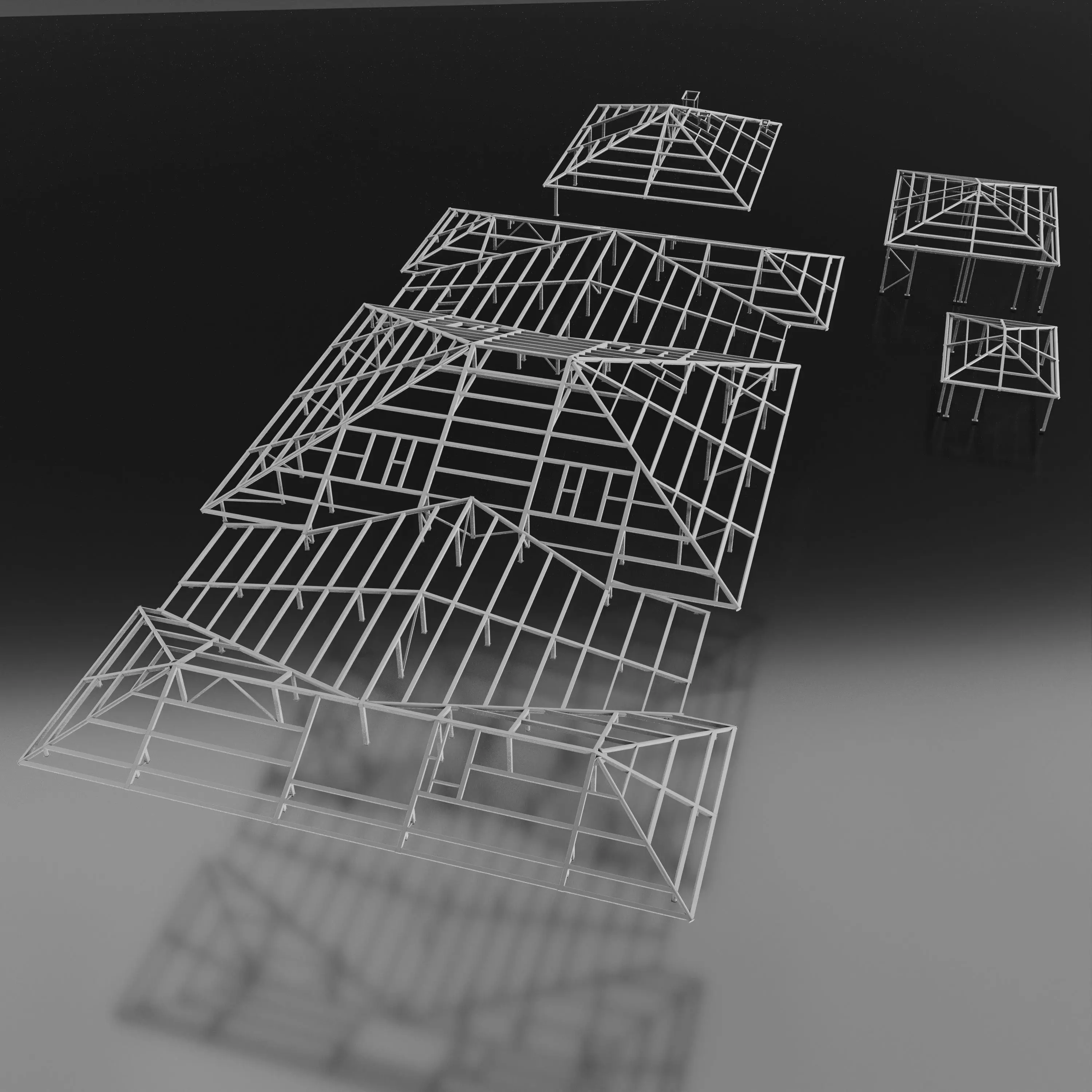 Roof Metal 3D model_0