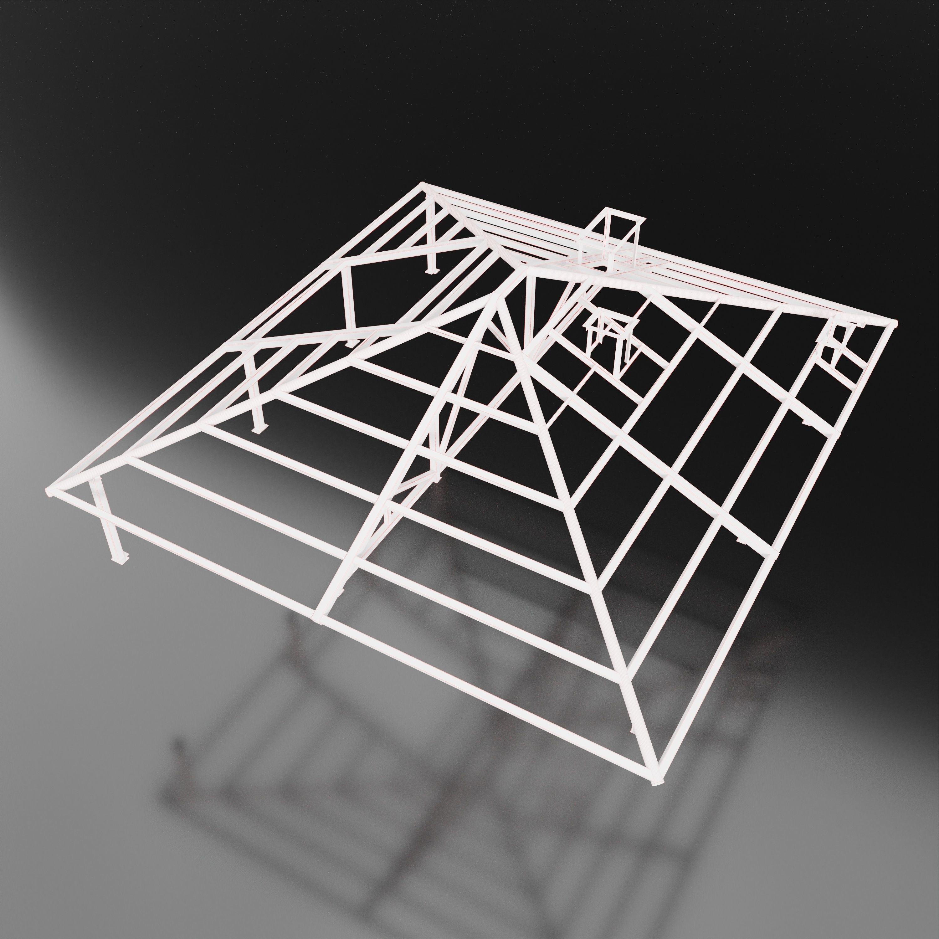 Roof Metal 3D model_4