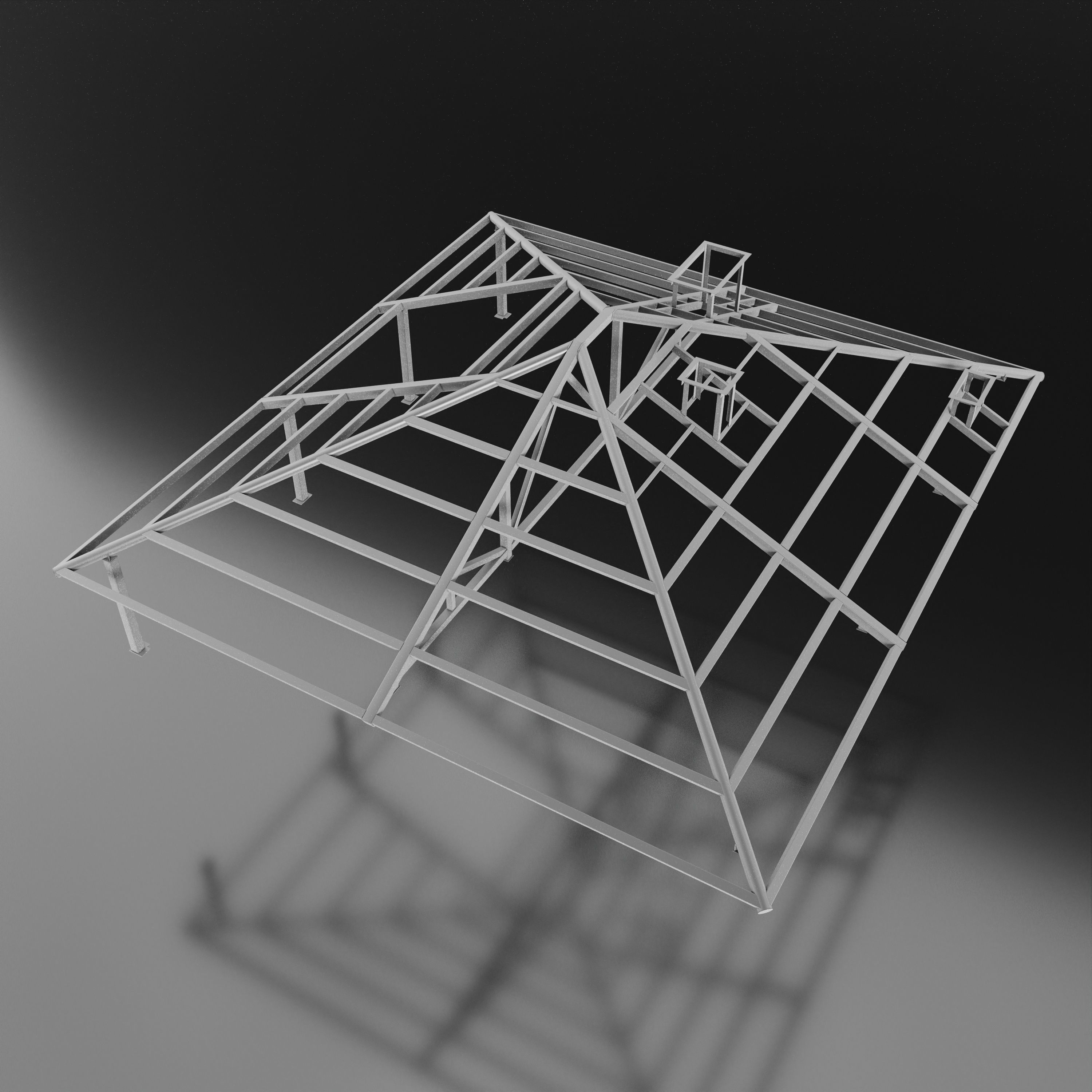 Roof Metal 3D model_5