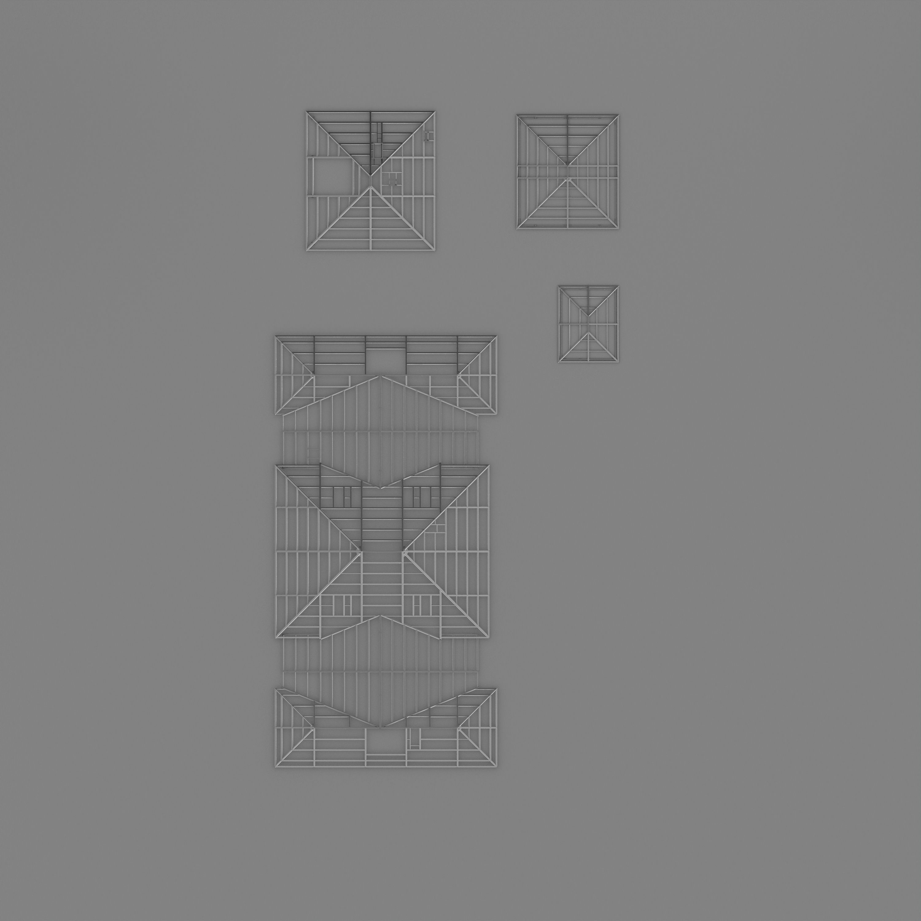 Roof Metal 3D model_2