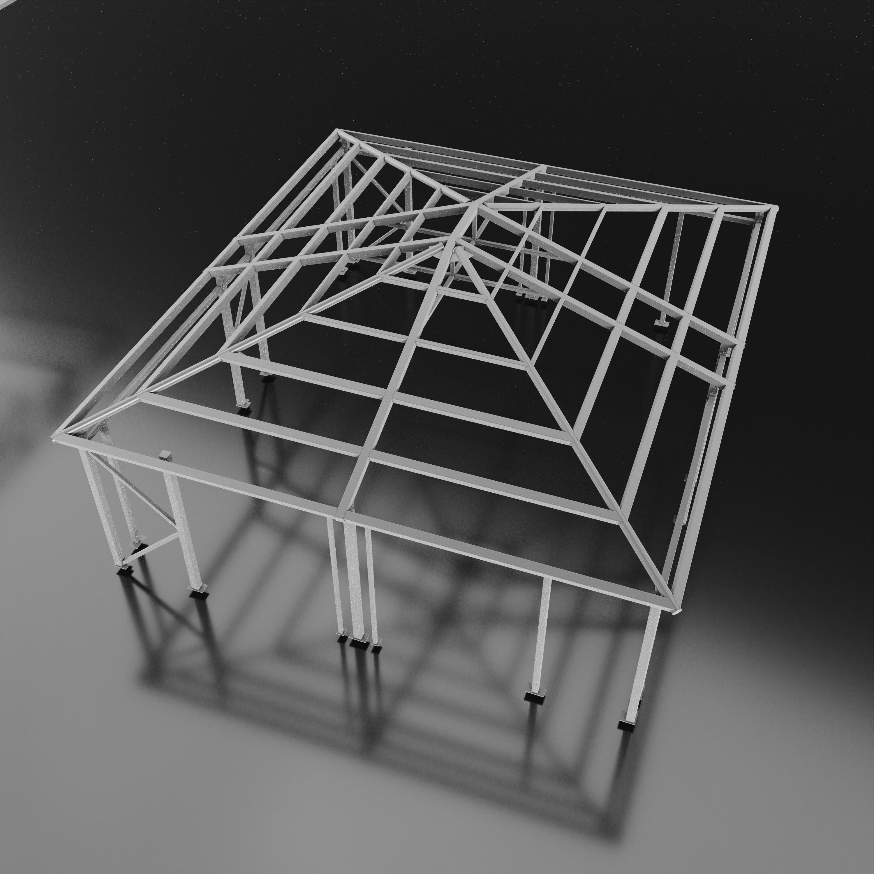 Roof Metal 3D model_6