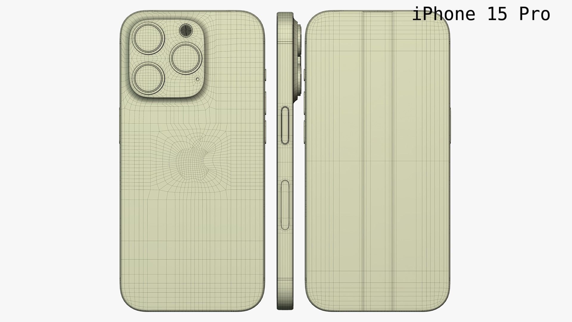 Apple iPhone 15 And 15 Plus And 15 Pro And 15 Pro Max 3D model_29