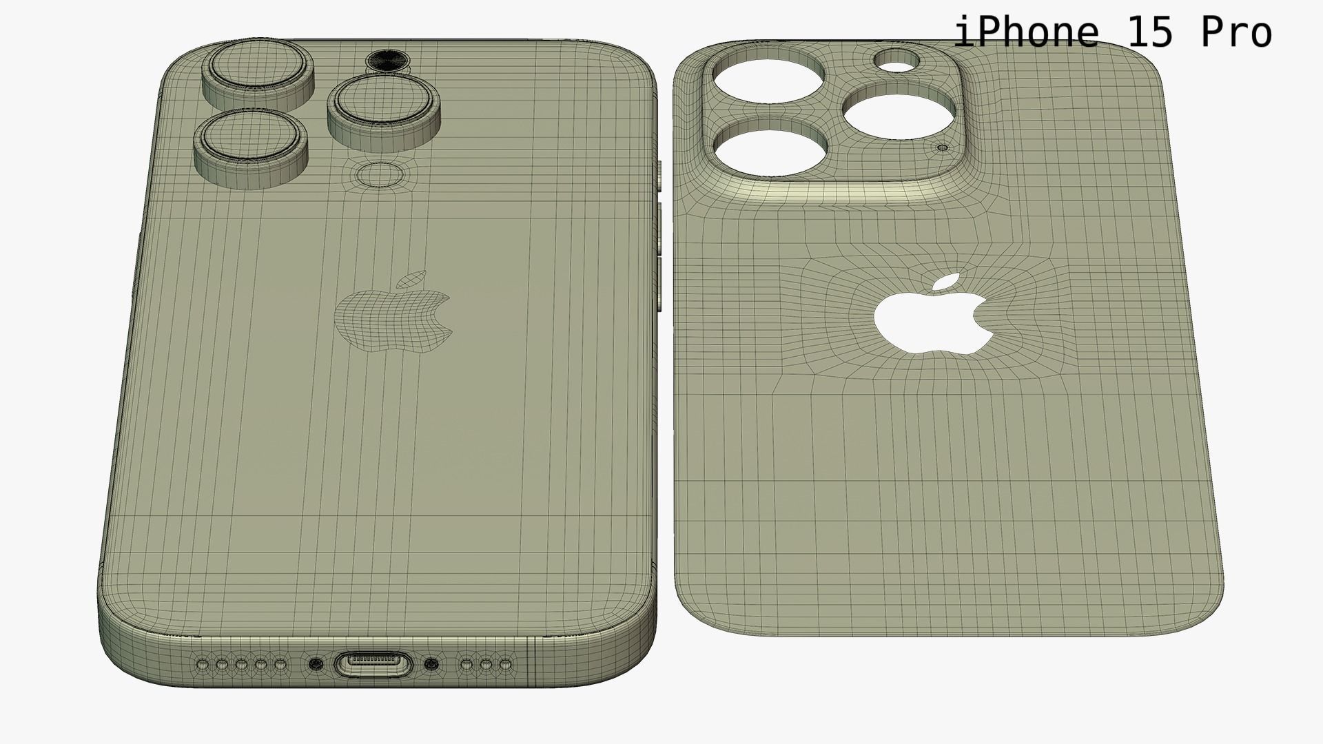 Apple iPhone 15 And 15 Plus And 15 Pro And 15 Pro Max 3D model_32