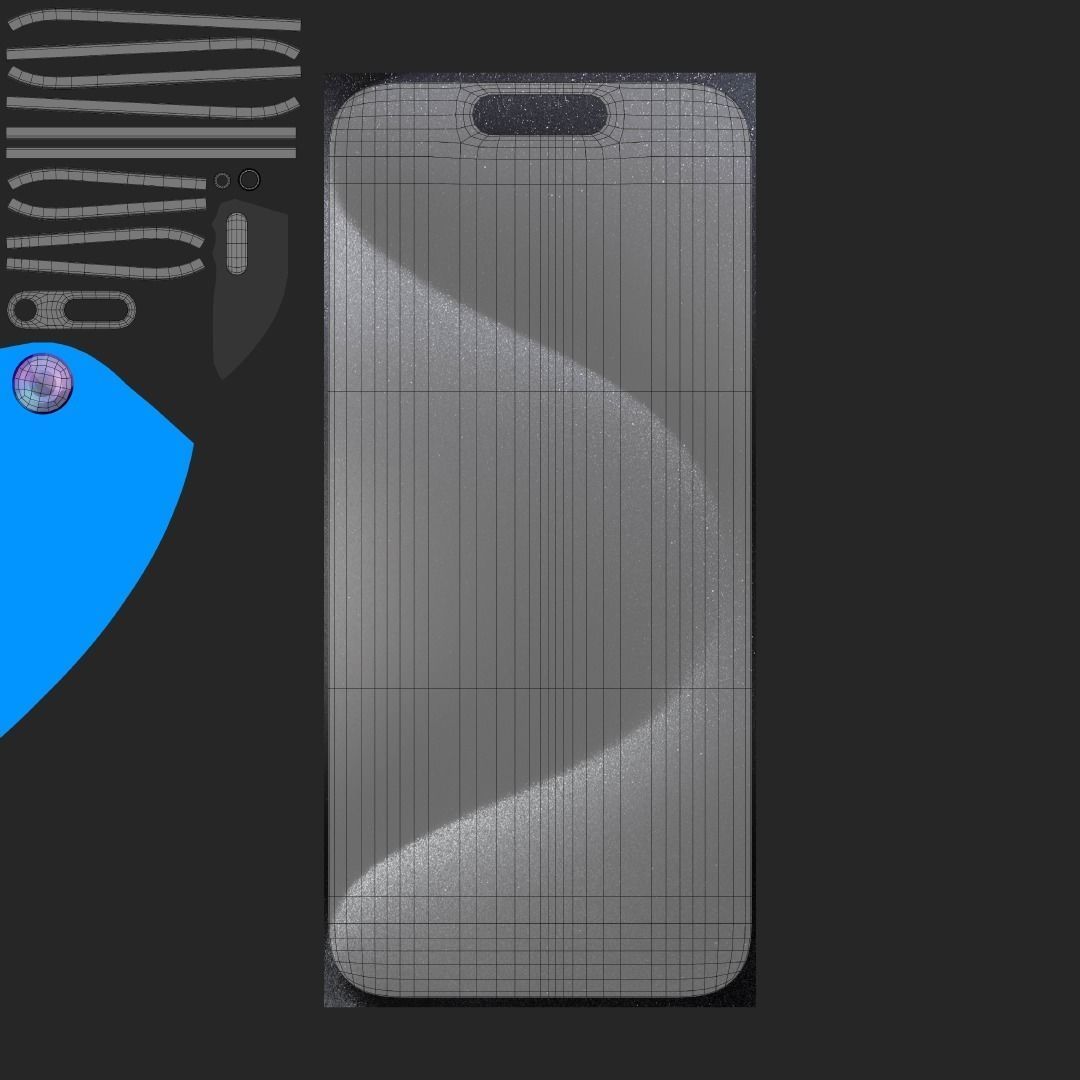 Apple iPhone 15 And 15 Plus And 15 Pro And 15 Pro Max 3D model_28