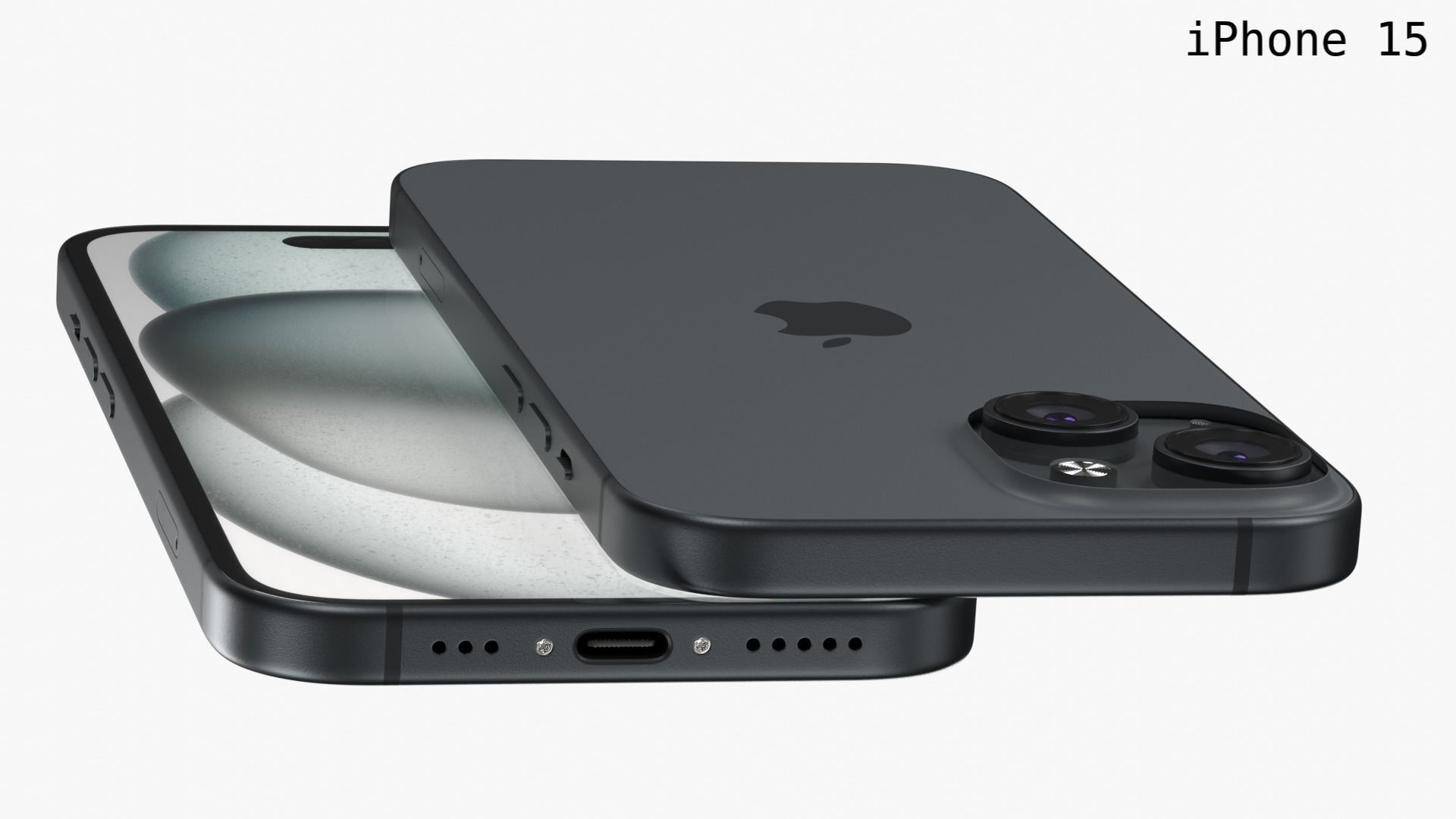 Apple iPhone 15 And 15 Plus And 15 Pro And 15 Pro Max 3D model_6
