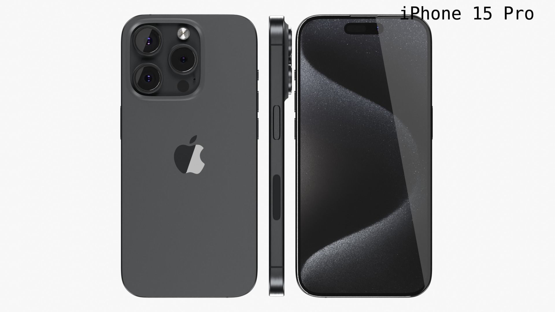 Apple iPhone 15 And 15 Plus And 15 Pro And 15 Pro Max 3D model_23