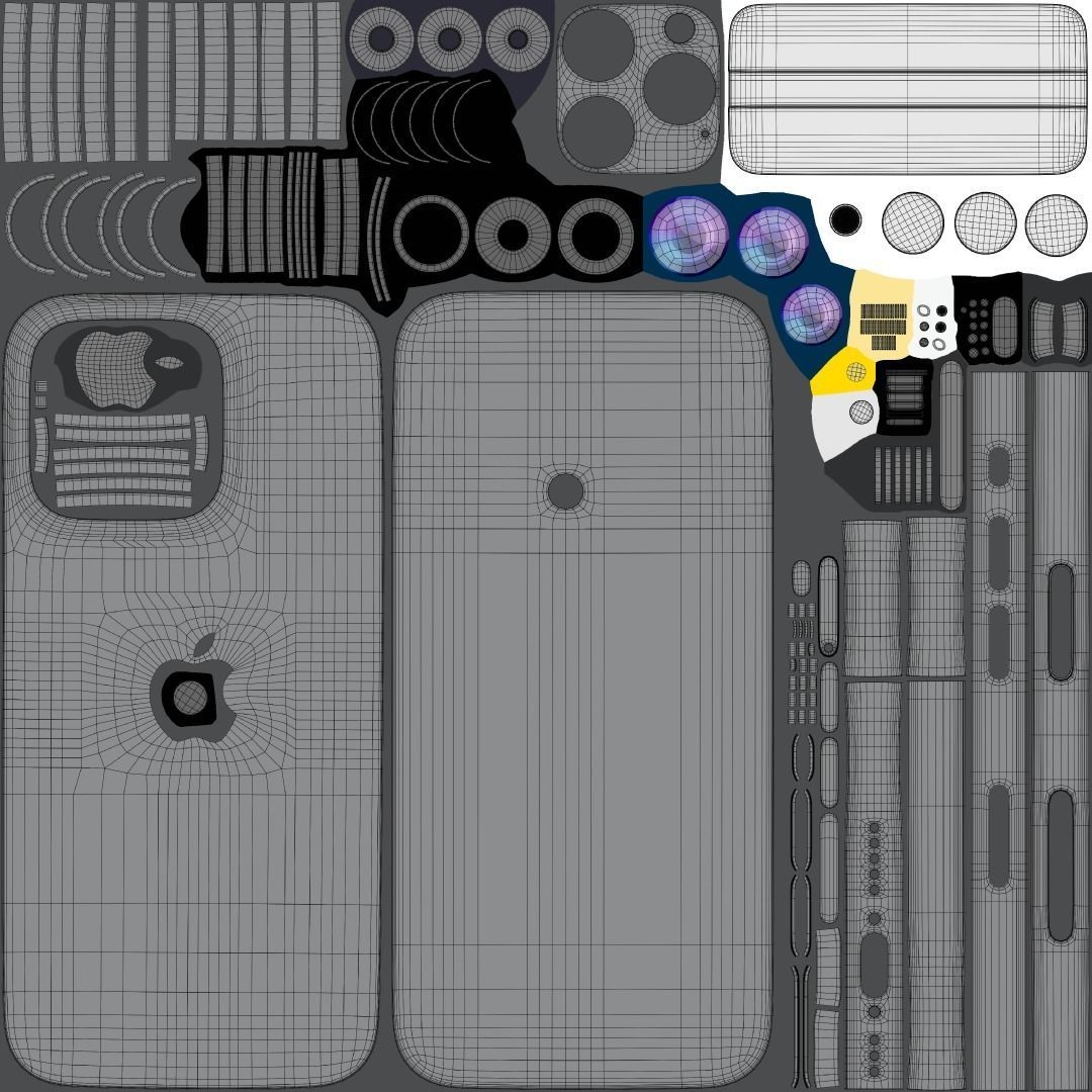 Apple iPhone 15 And 15 Plus And 15 Pro And 15 Pro Max 3D model_27