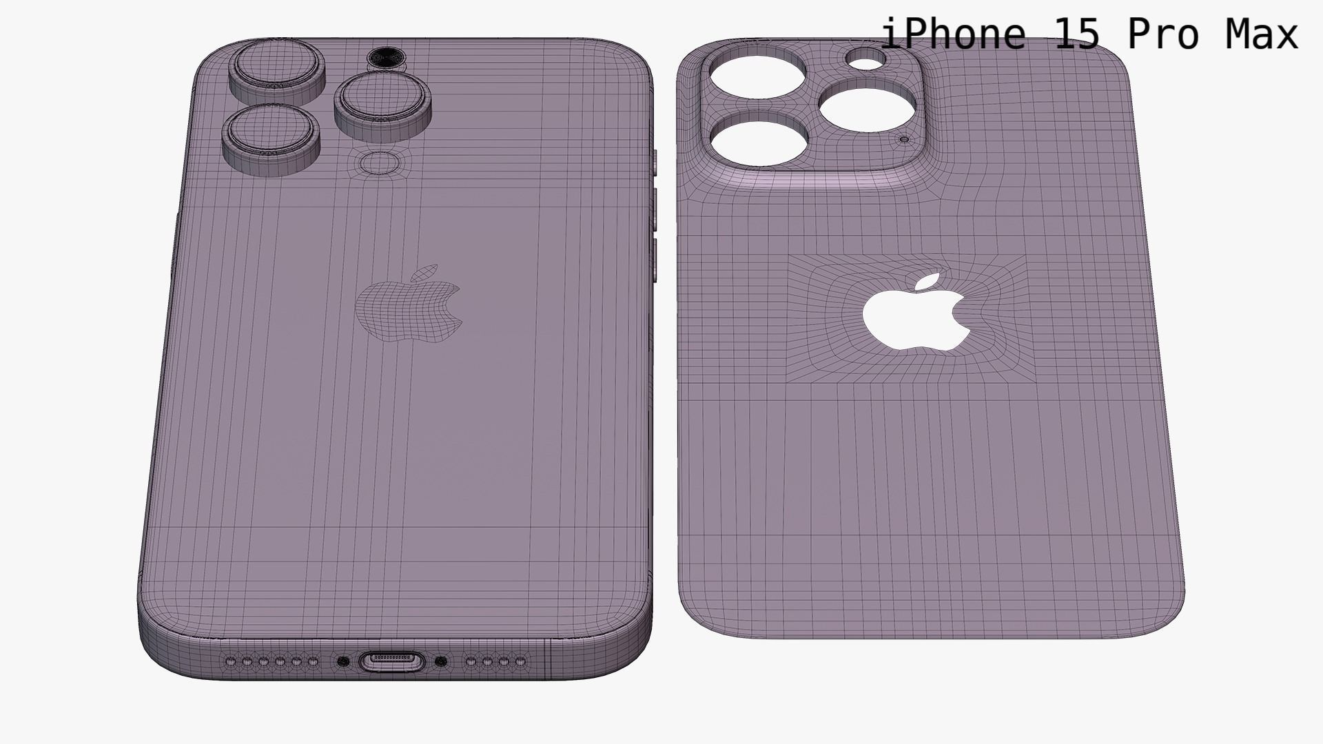 Apple iPhone 15 And 15 Plus And 15 Pro And 15 Pro Max 3D model_42