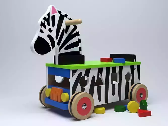 Ride-On Zebra