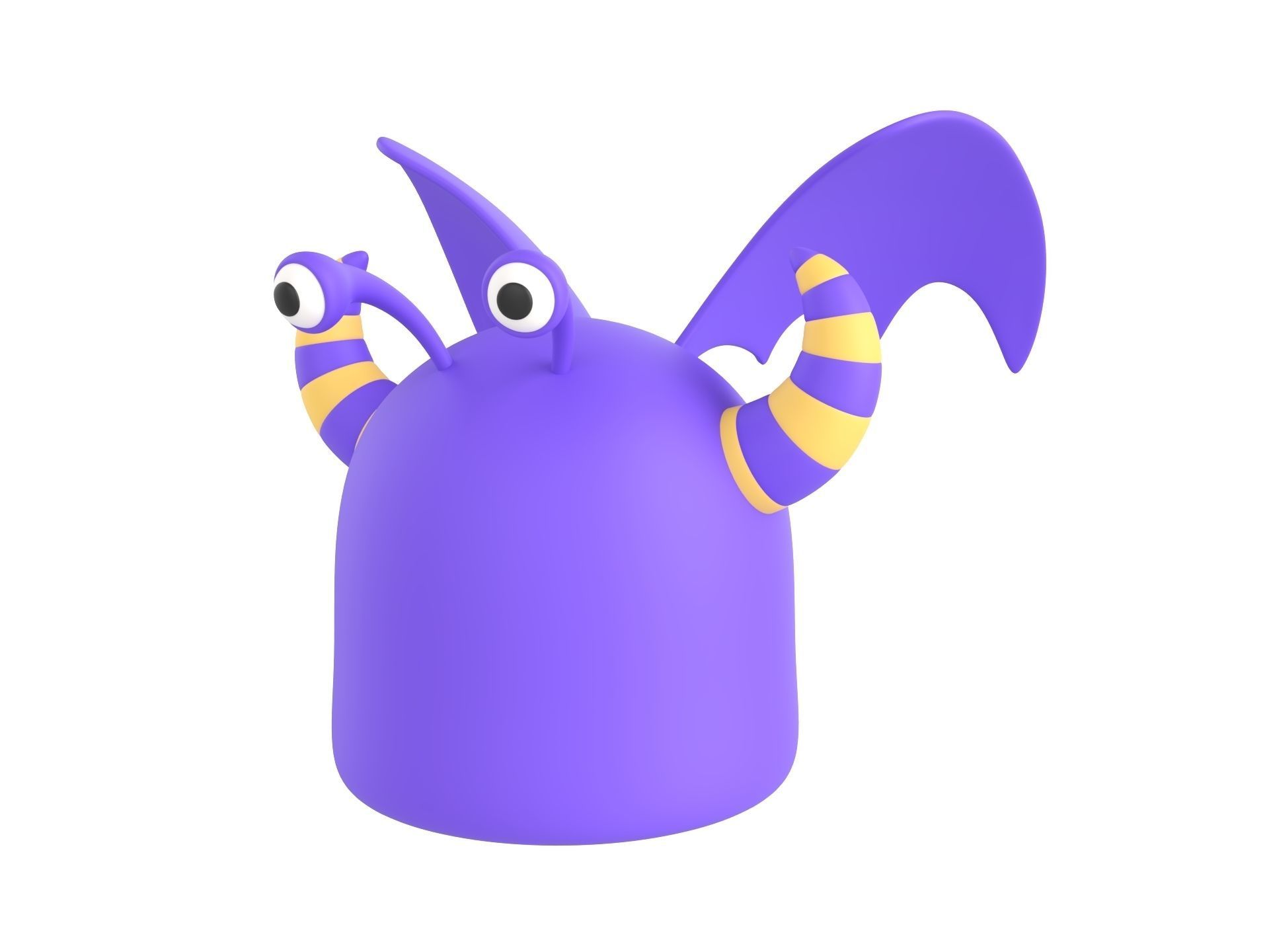 Monster Accessories Pack 3D model_5