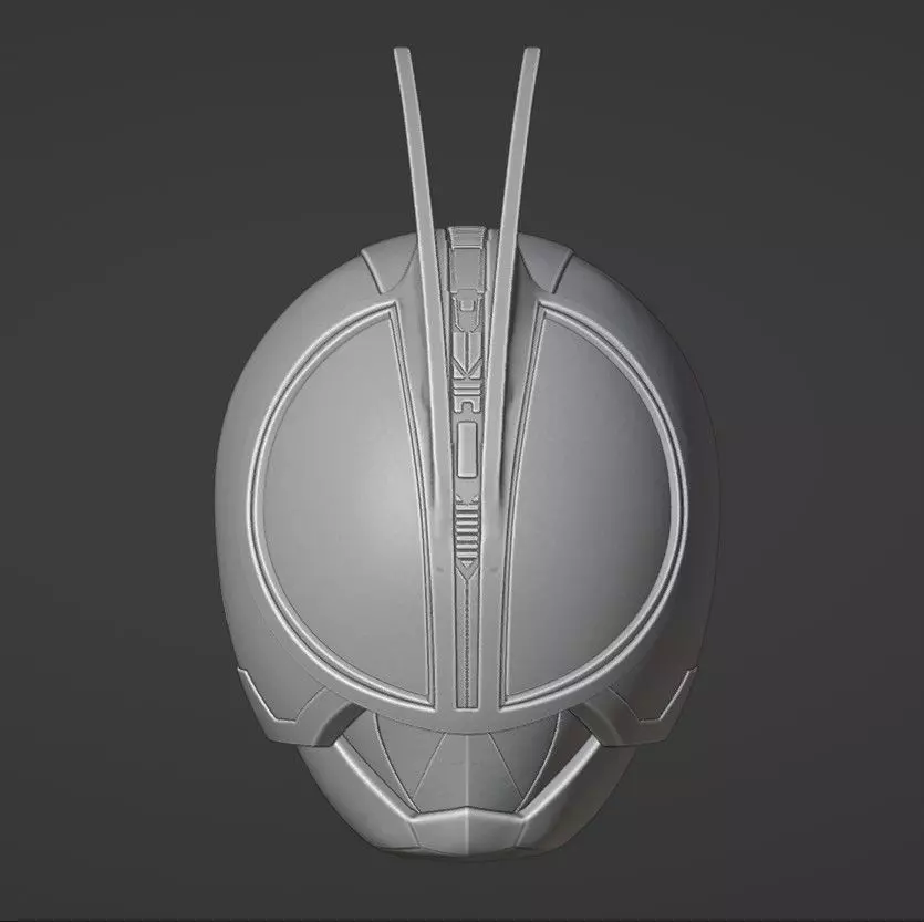 Kamen Rider Faiz Helmet 3D print model_0