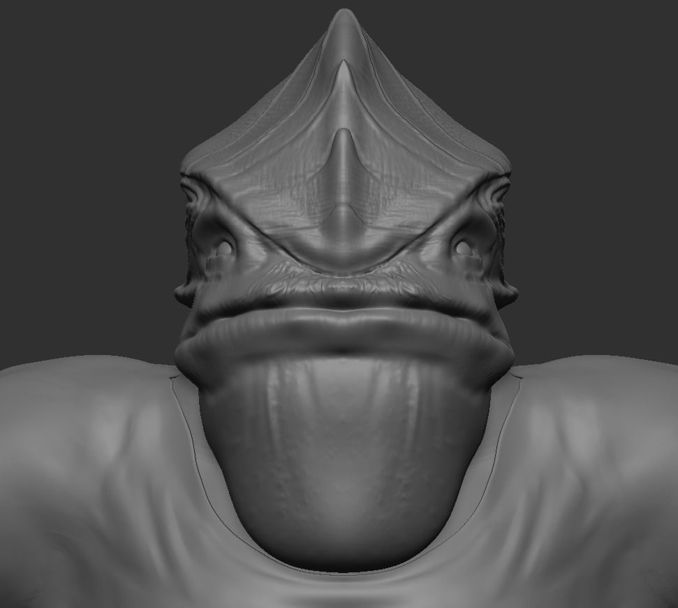 Dexter Jettster  Low-poly 3D model_4