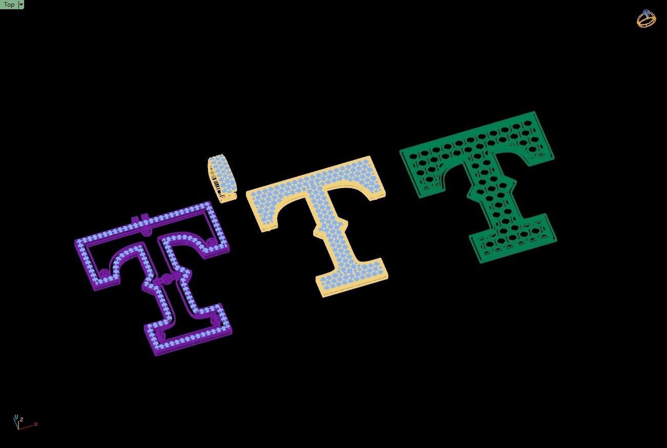 Custom- Texas Rangers Baseball Diamond Pendant Texas Pendant  3D print model_16