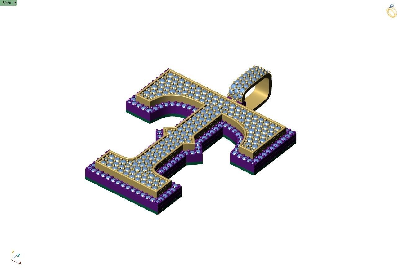 Custom- Texas Rangers Baseball Diamond Pendant Texas Pendant  3D print model_8