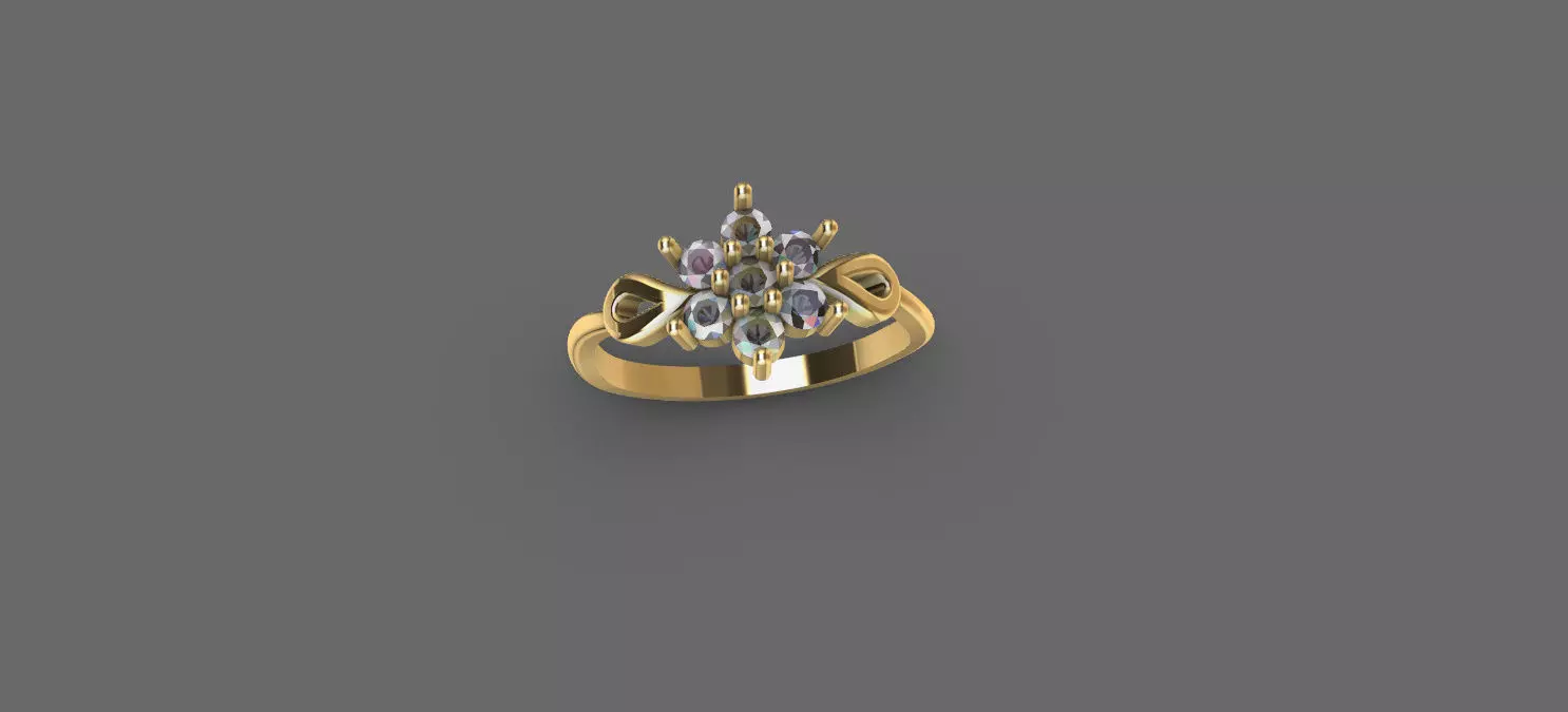 Engatment ring 3D model_0