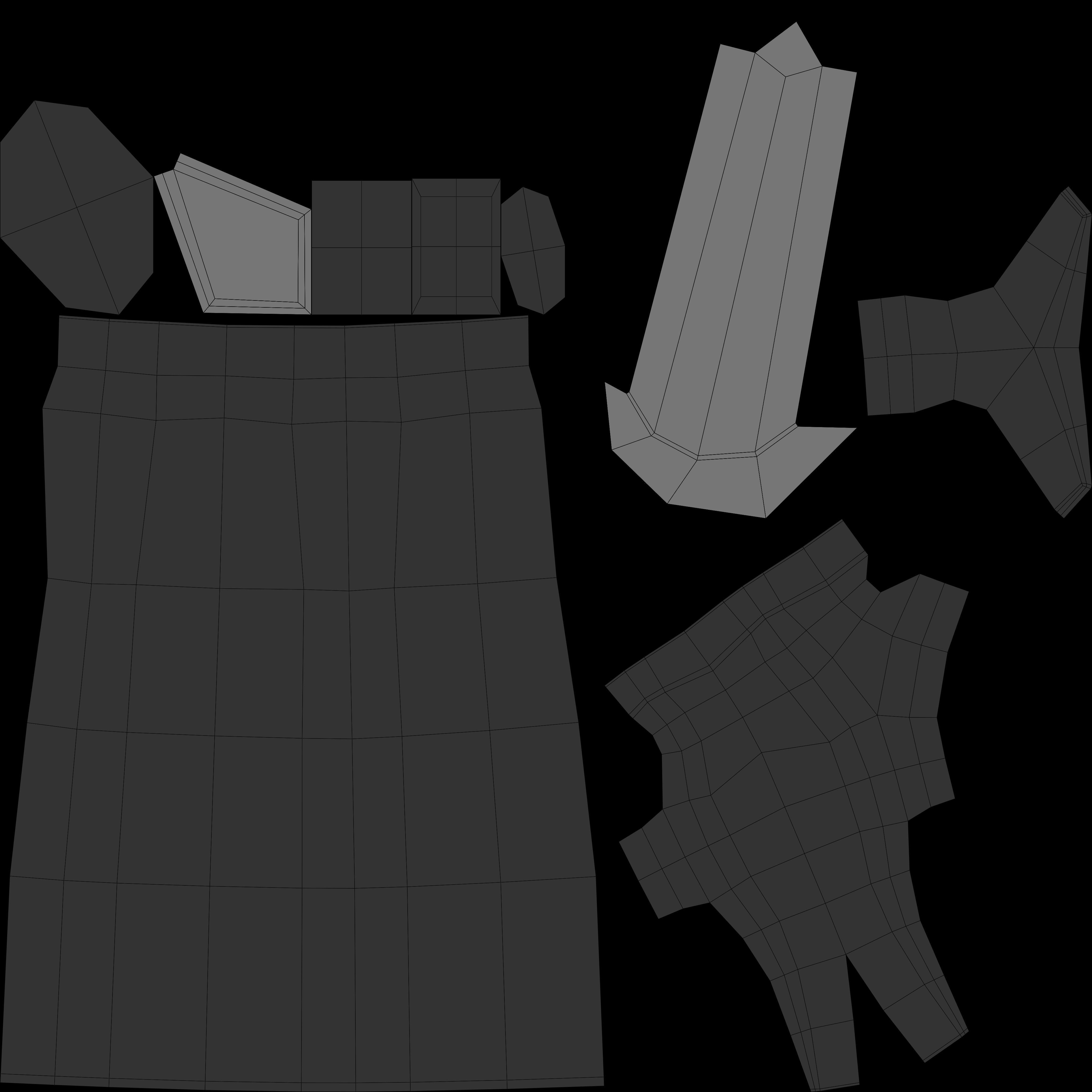 Hammer Animated 3D Model Low-poly 3D model_9