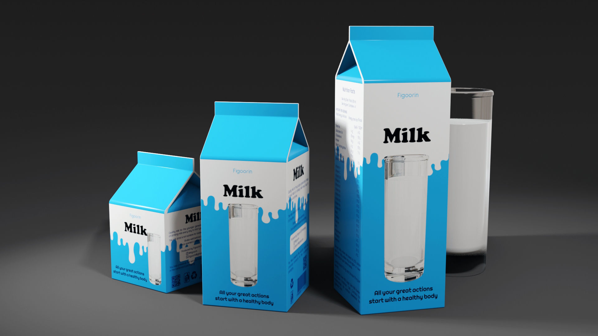 Milk 001 3D model_4