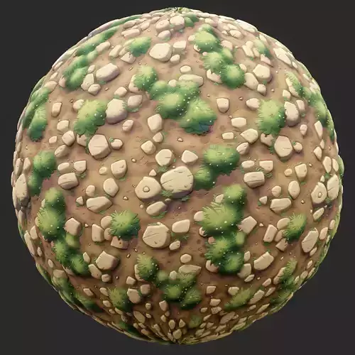 Stylized Ground Seamless Texture