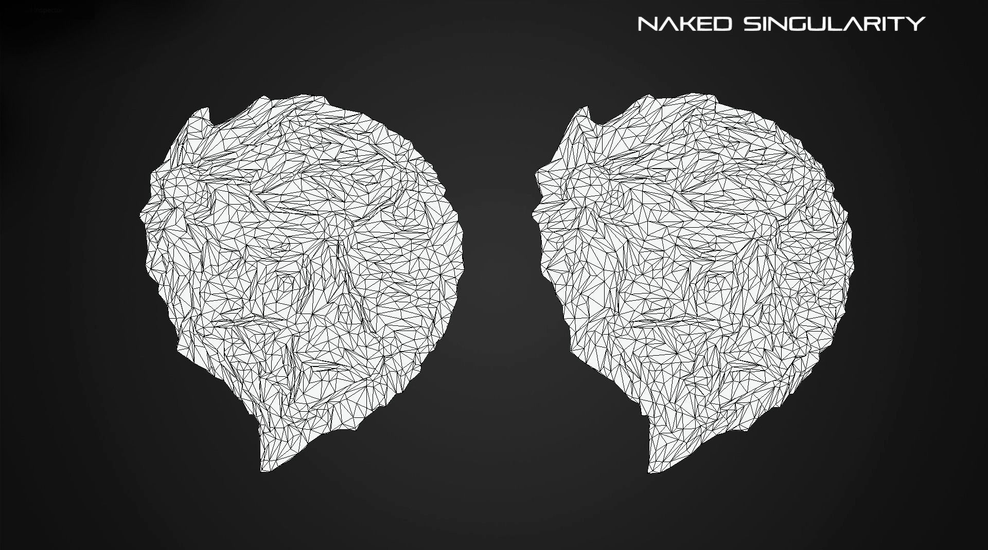 Meteor Shield - Medieval dark fantasy weapon Low-poly 3D model_9