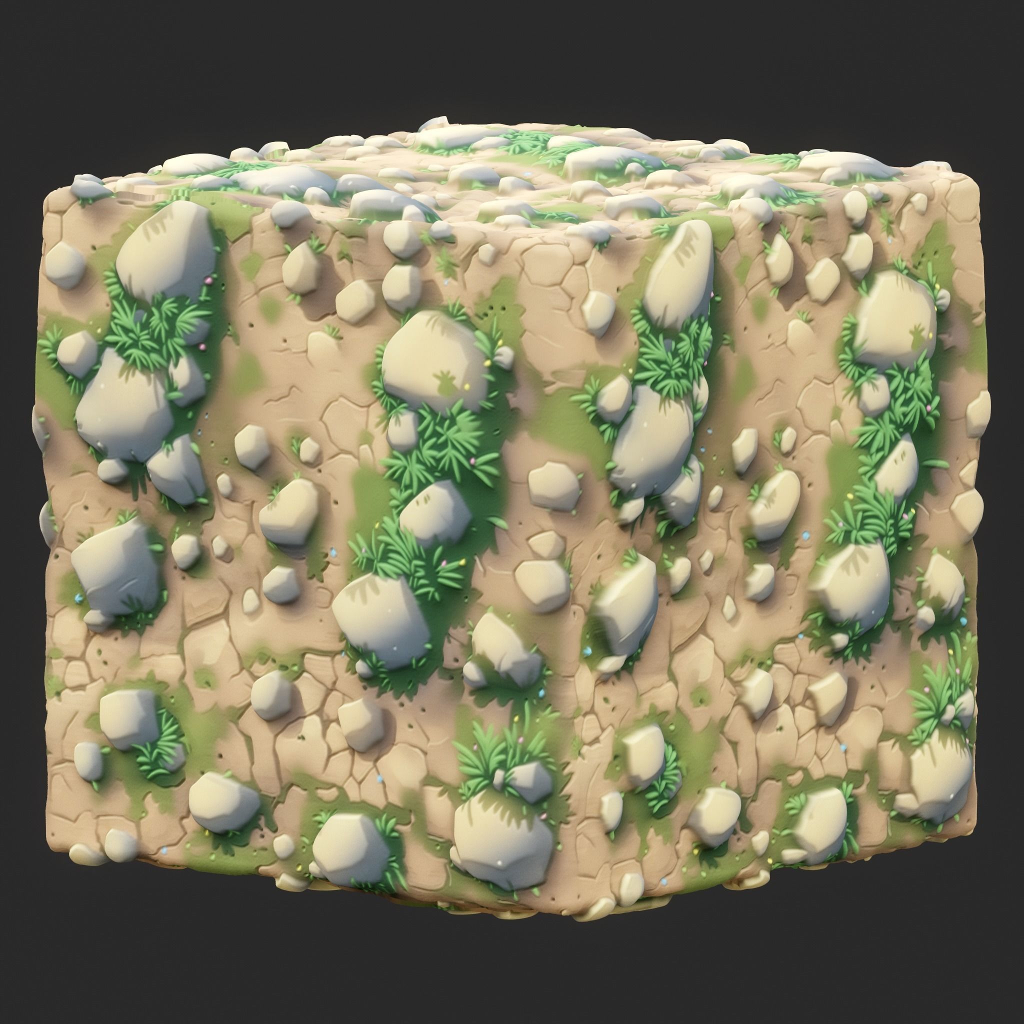 Stylized Ground Seamless Texture Texture_4
