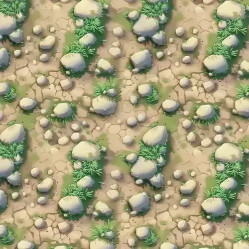 Stylized Ground Seamless Texture