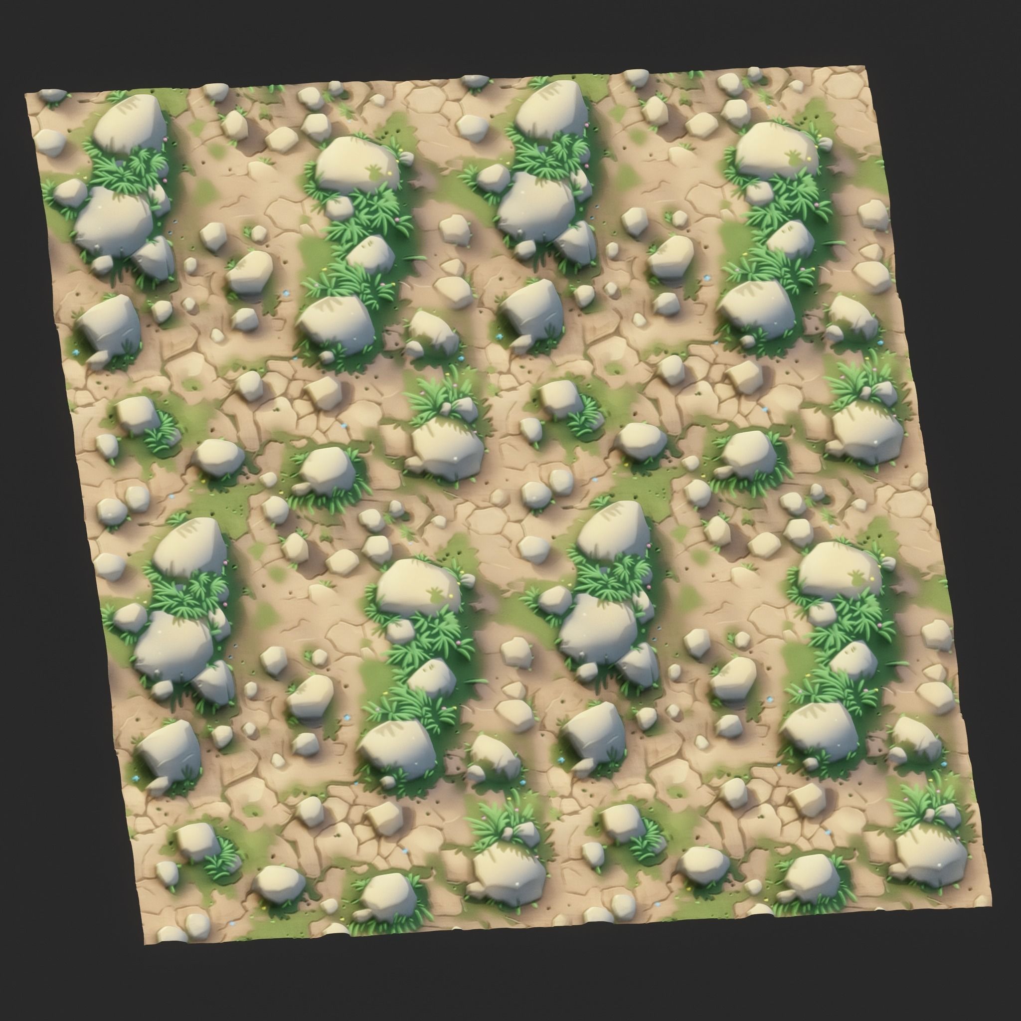 Stylized Ground Seamless Texture Texture_2