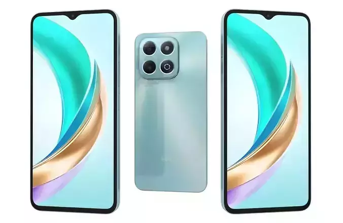 Honor X6b Ocean Cyan