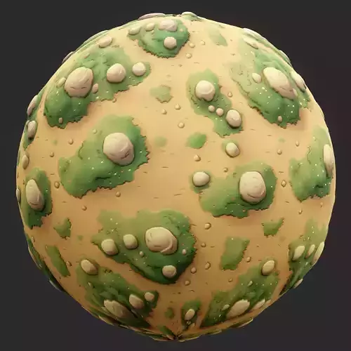 Stylized Ground Seamless Texture
