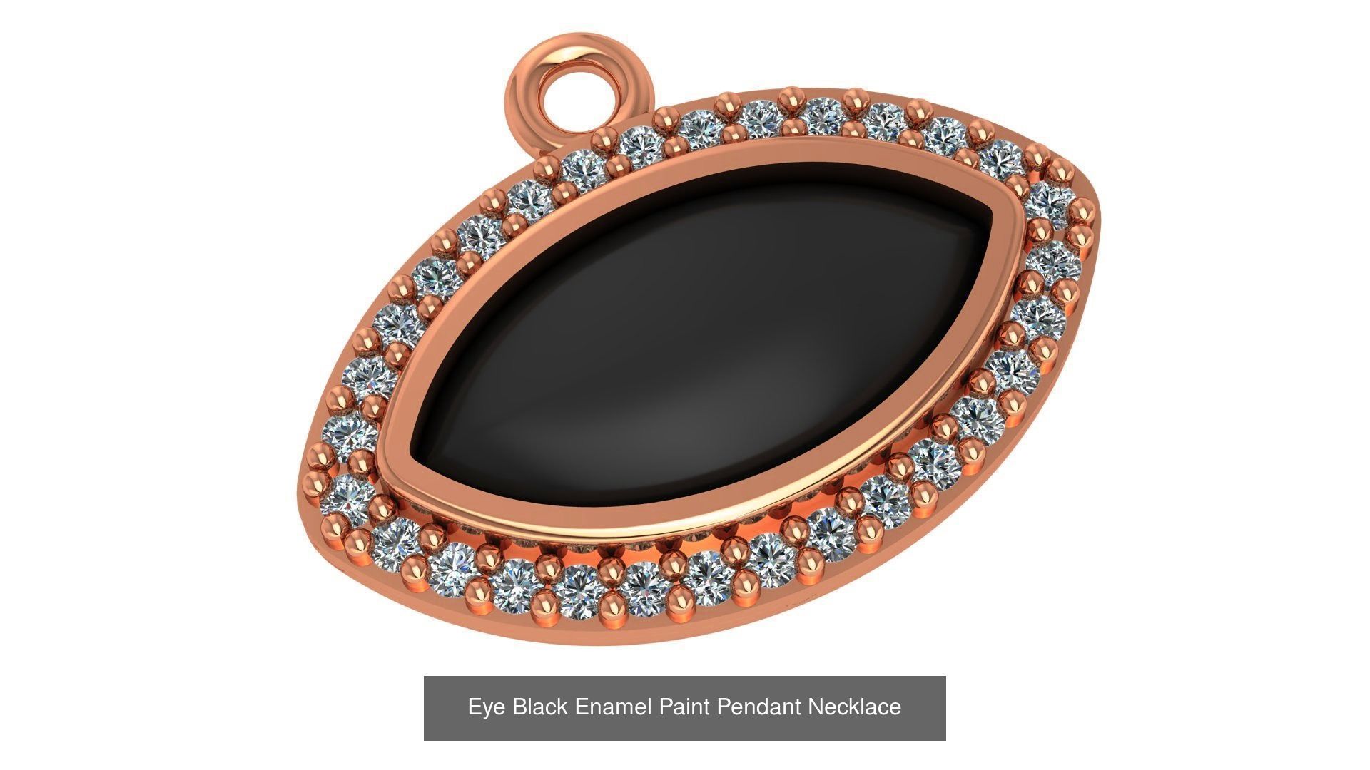 47 Evil Eye High Jewelry Cocktail Ring Earrings Pendant Bracelet 3D Model Collection_39