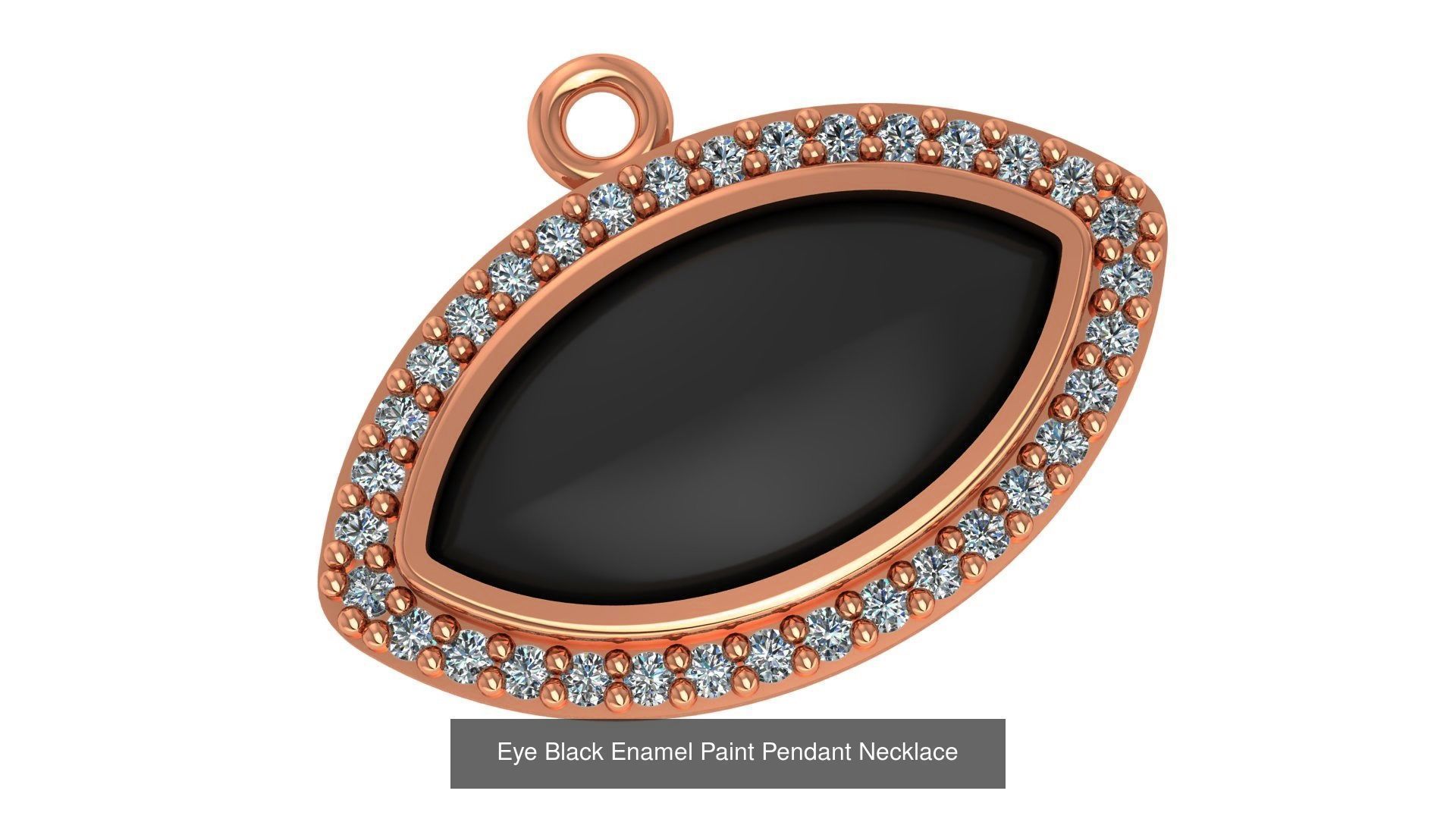 47 Evil Eye High Jewelry Cocktail Ring Earrings Pendant Bracelet 3D Model Collection_40