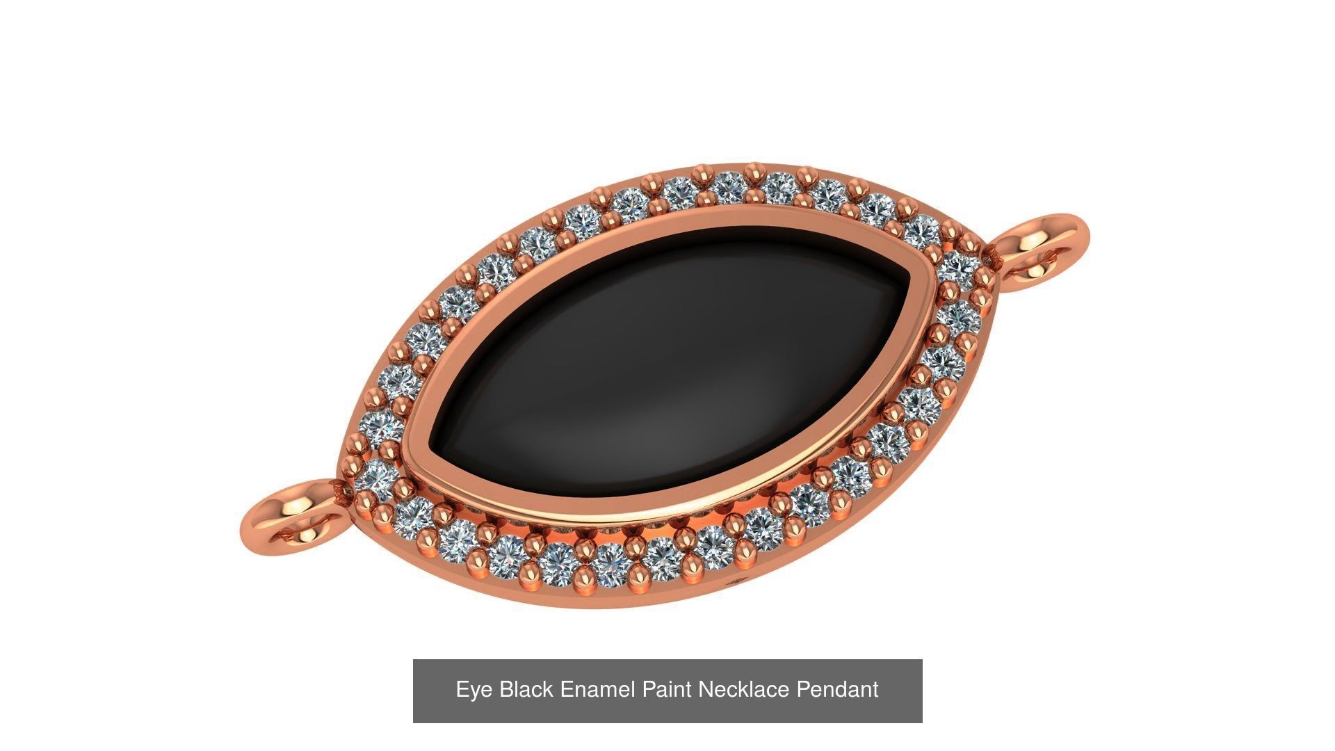 47 Evil Eye High Jewelry Cocktail Ring Earrings Pendant Bracelet 3D Model Collection_36