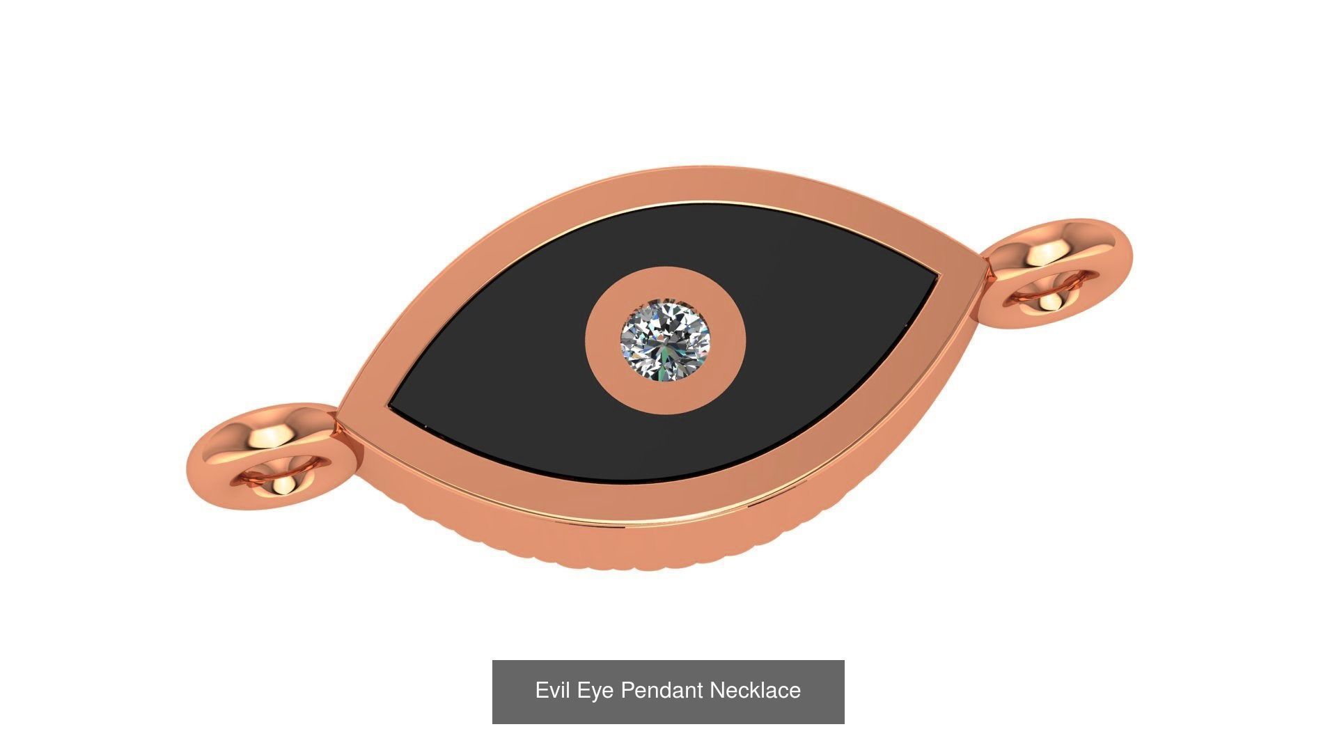 47 Evil Eye High Jewelry Cocktail Ring Earrings Pendant Bracelet 3D Model Collection_34