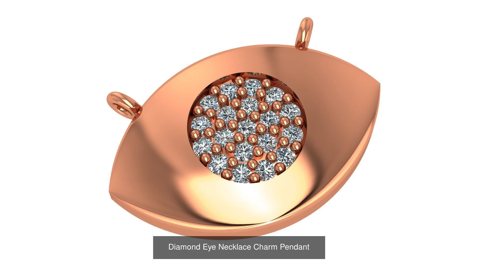 47 Evil Eye High Jewelry Cocktail Ring Earrings Pendant Bracelet 3D Model Collection_19