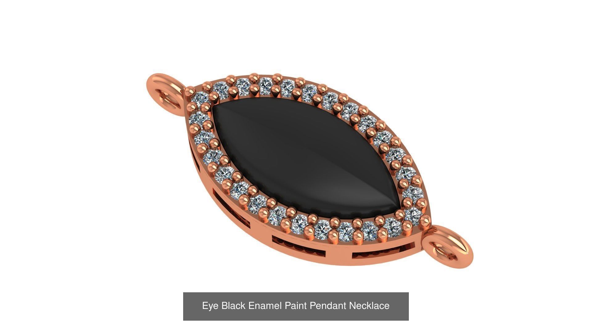 47 Evil Eye High Jewelry Cocktail Ring Earrings Pendant Bracelet 3D Model Collection_31