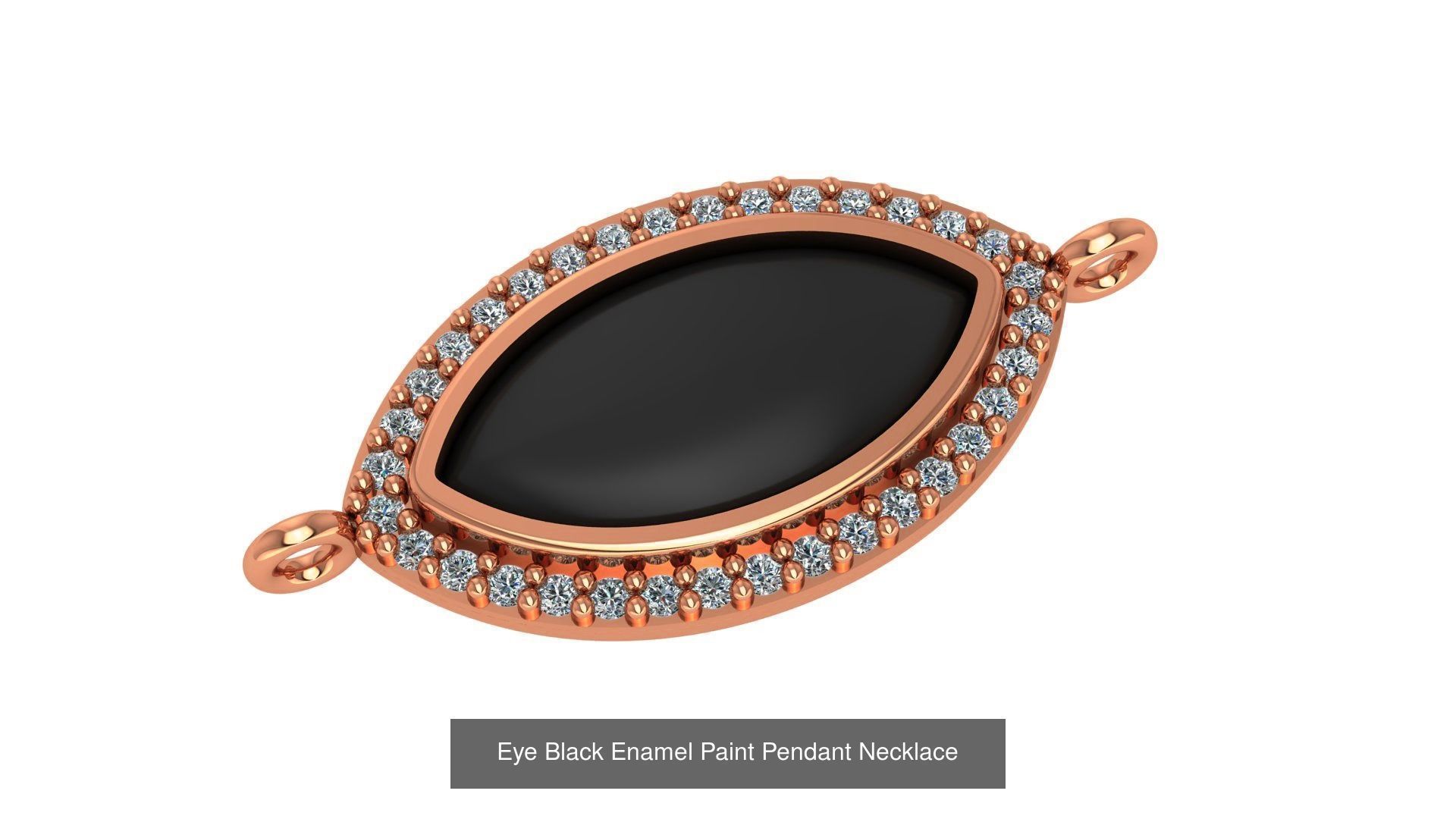 47 Evil Eye High Jewelry Cocktail Ring Earrings Pendant Bracelet 3D Model Collection_42