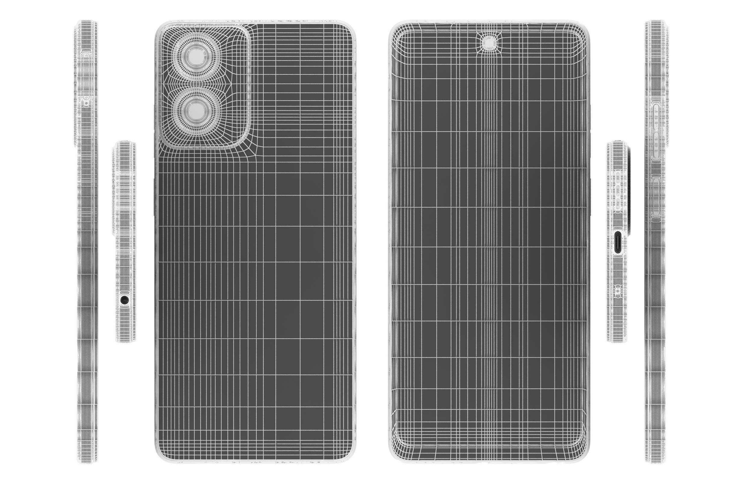 Motorola Moto E14 Graphite Gray 3D model_17