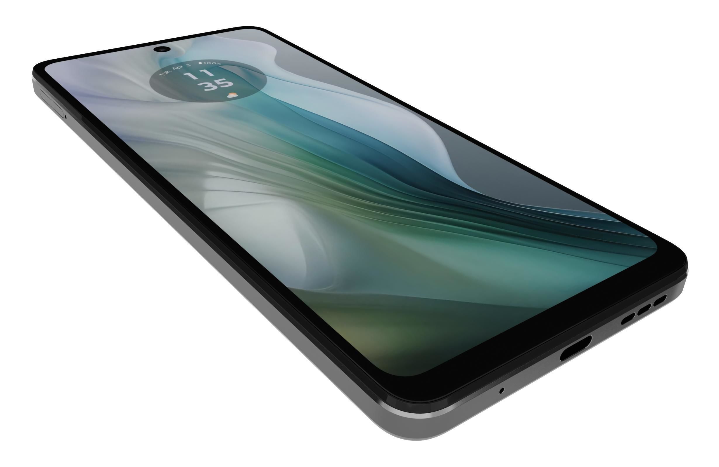 Motorola Moto E14 Graphite Gray 3D model_15