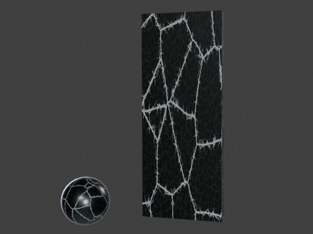 Black Marble Texture PBR Texture Texture_3