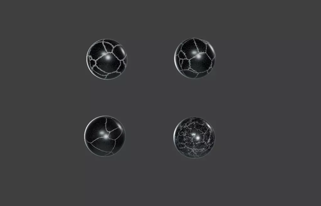 Black Marble Texture PBR Texture Texture_0