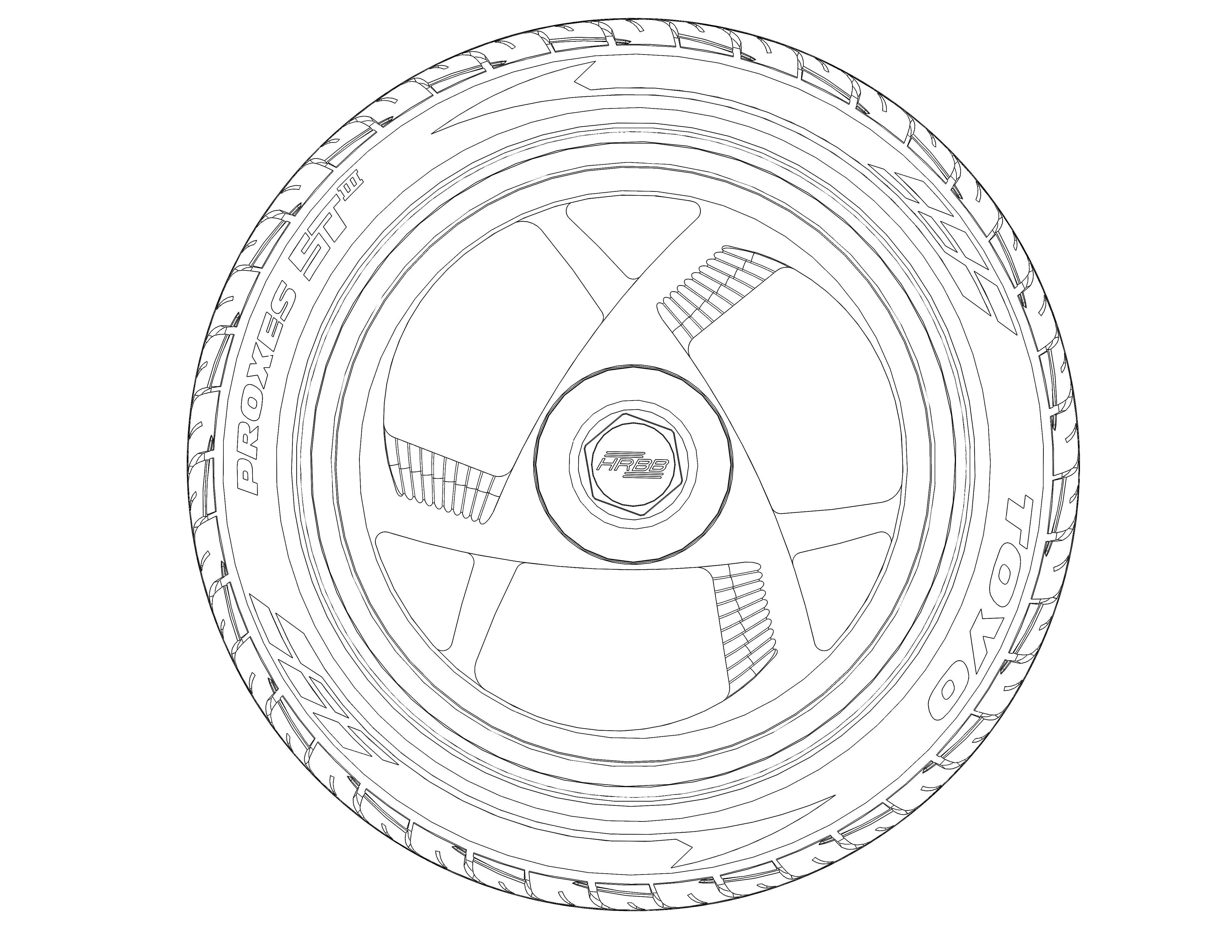 Custom wheels Hot Rods by Boyd G1 for your scale model 3D print model_19