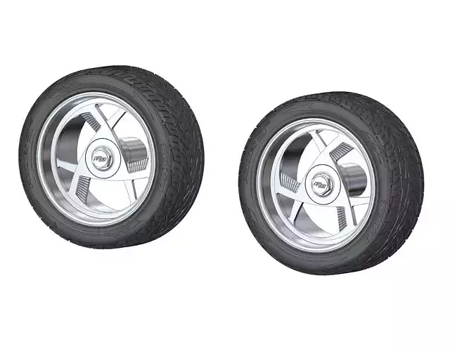 Custom wheels Hot Rods by Boyd G1 for your scale model