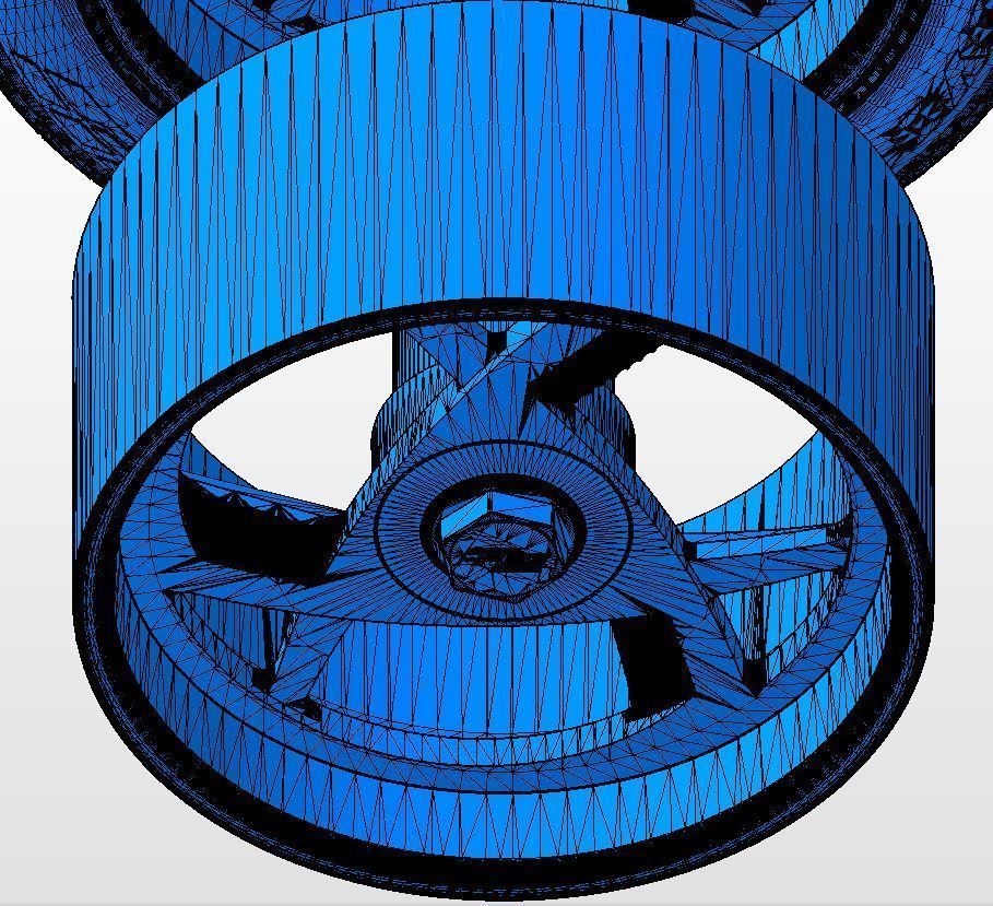 Custom wheels Hot Rods by Boyd G1 for your scale model 3D print model_9