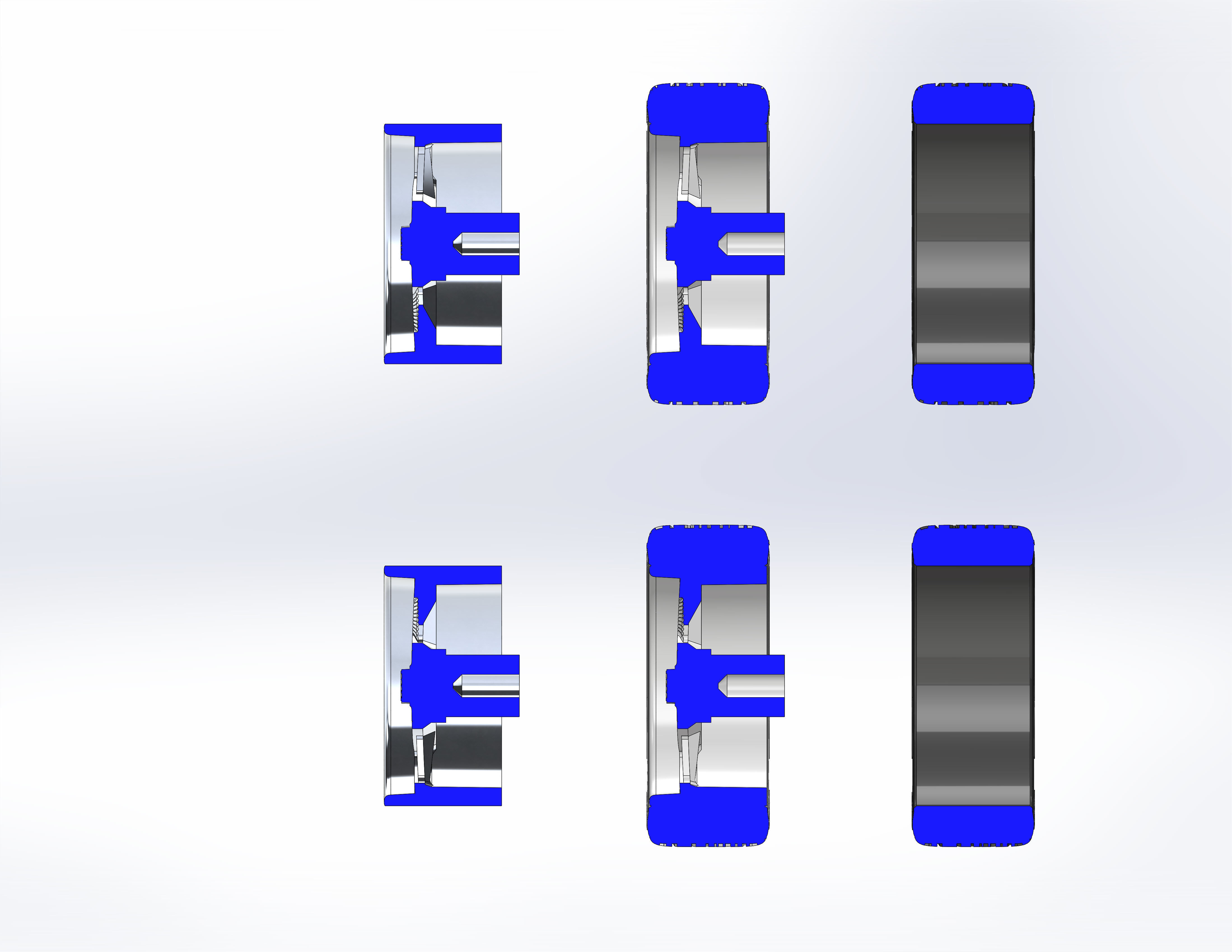 Custom wheels Hot Rods by Boyd G1 for your scale model 3D print model_4