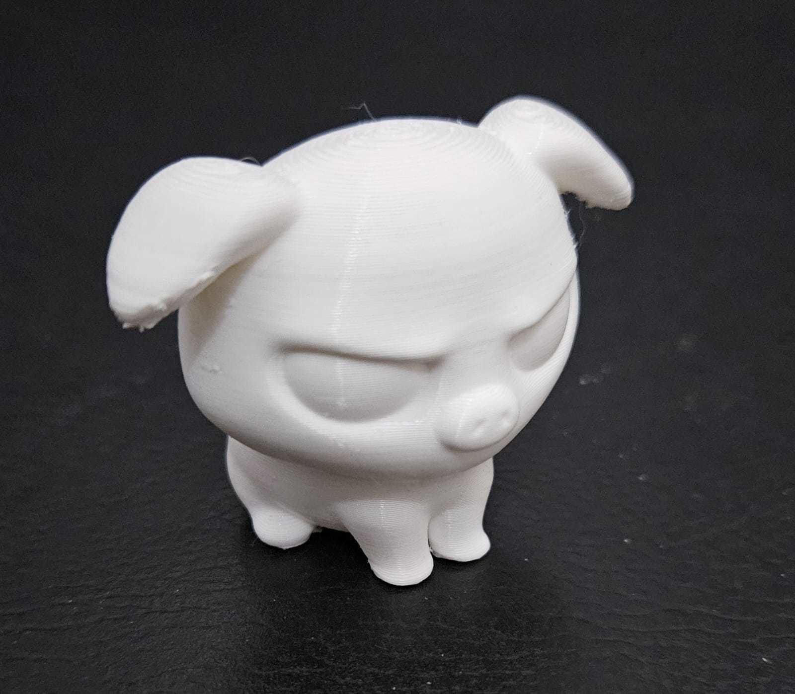 Angry Pig 3D print model_11