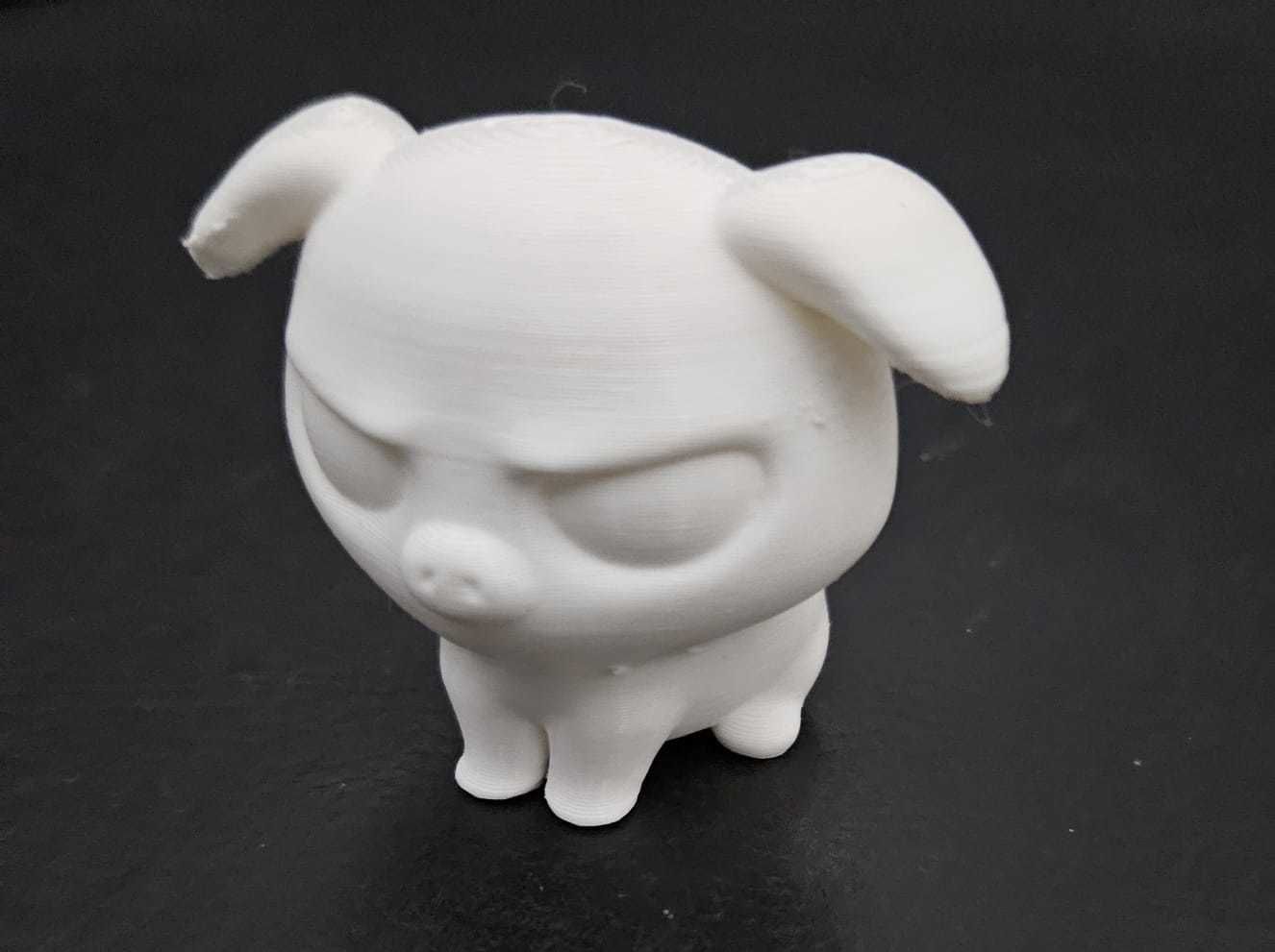 Angry Pig 3D print model_6